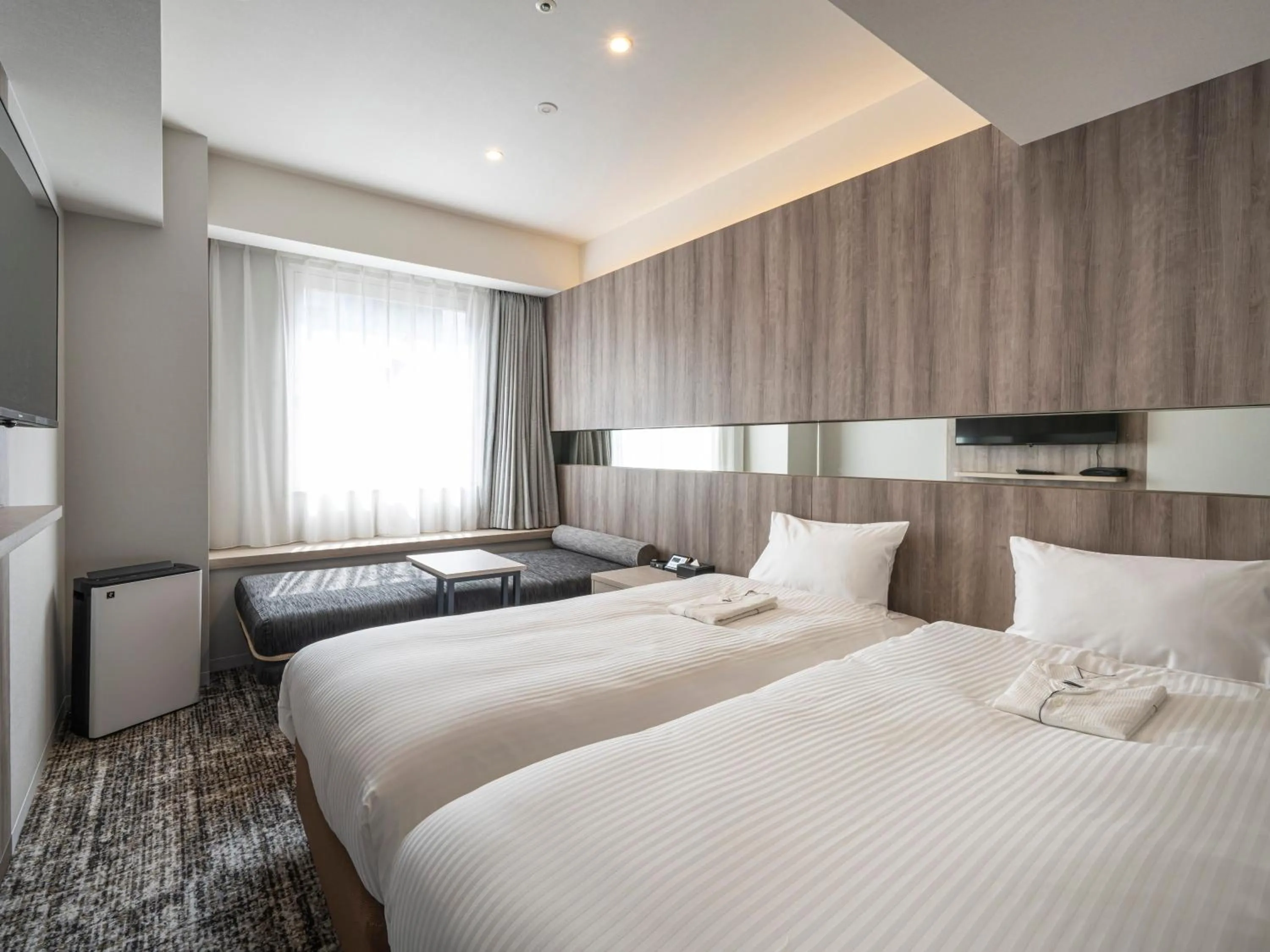 Photo of the whole room, Bed in Hotel Brighton City Osaka Kitahama