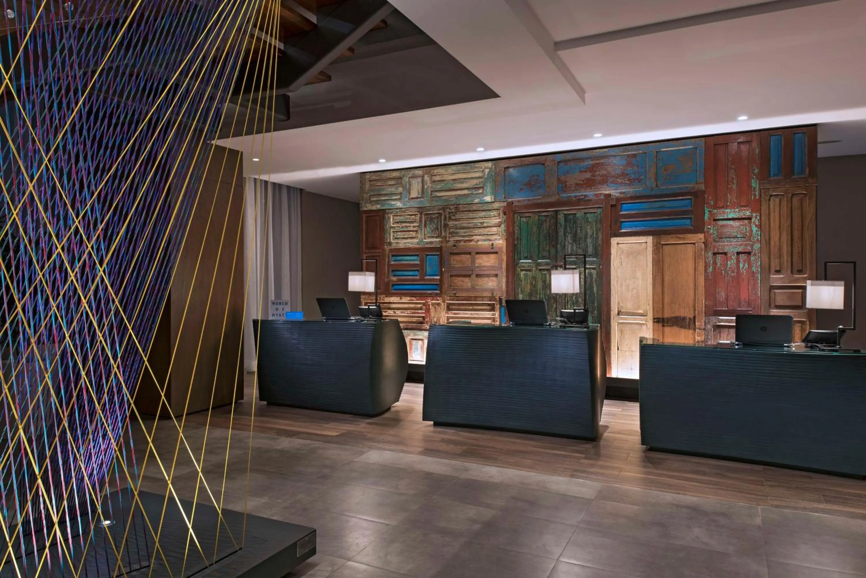 Lobby or reception in Hyatt Centric Guatemala City