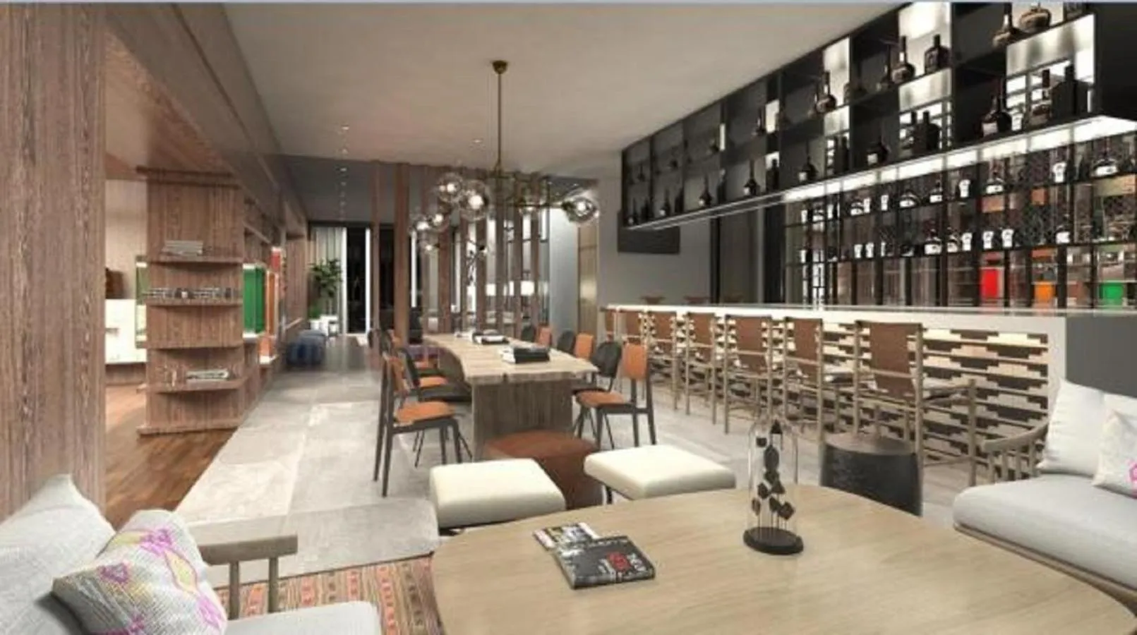 Lounge or bar in Hyatt Centric Guatemala City