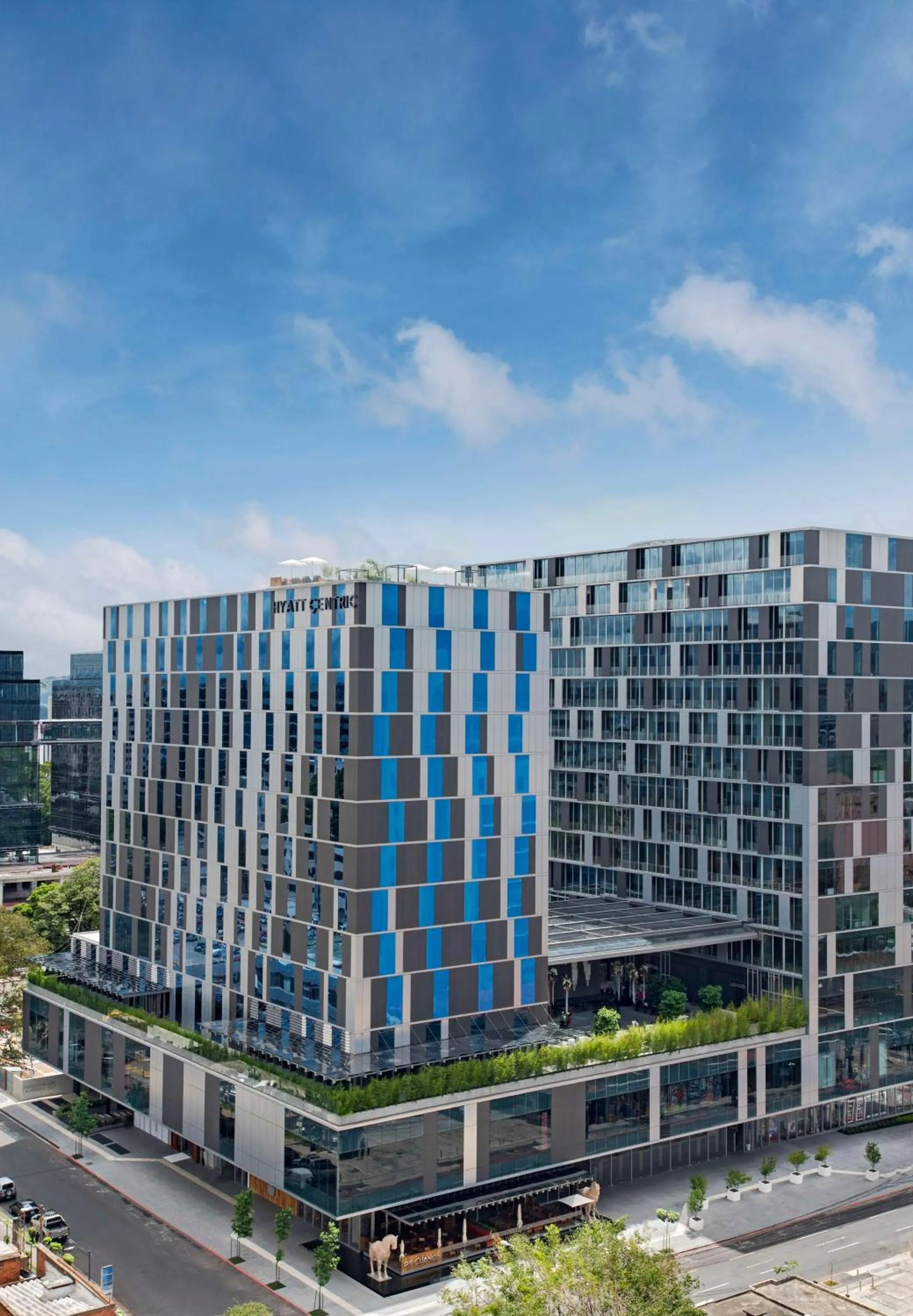 Property building in Hyatt Centric Guatemala City