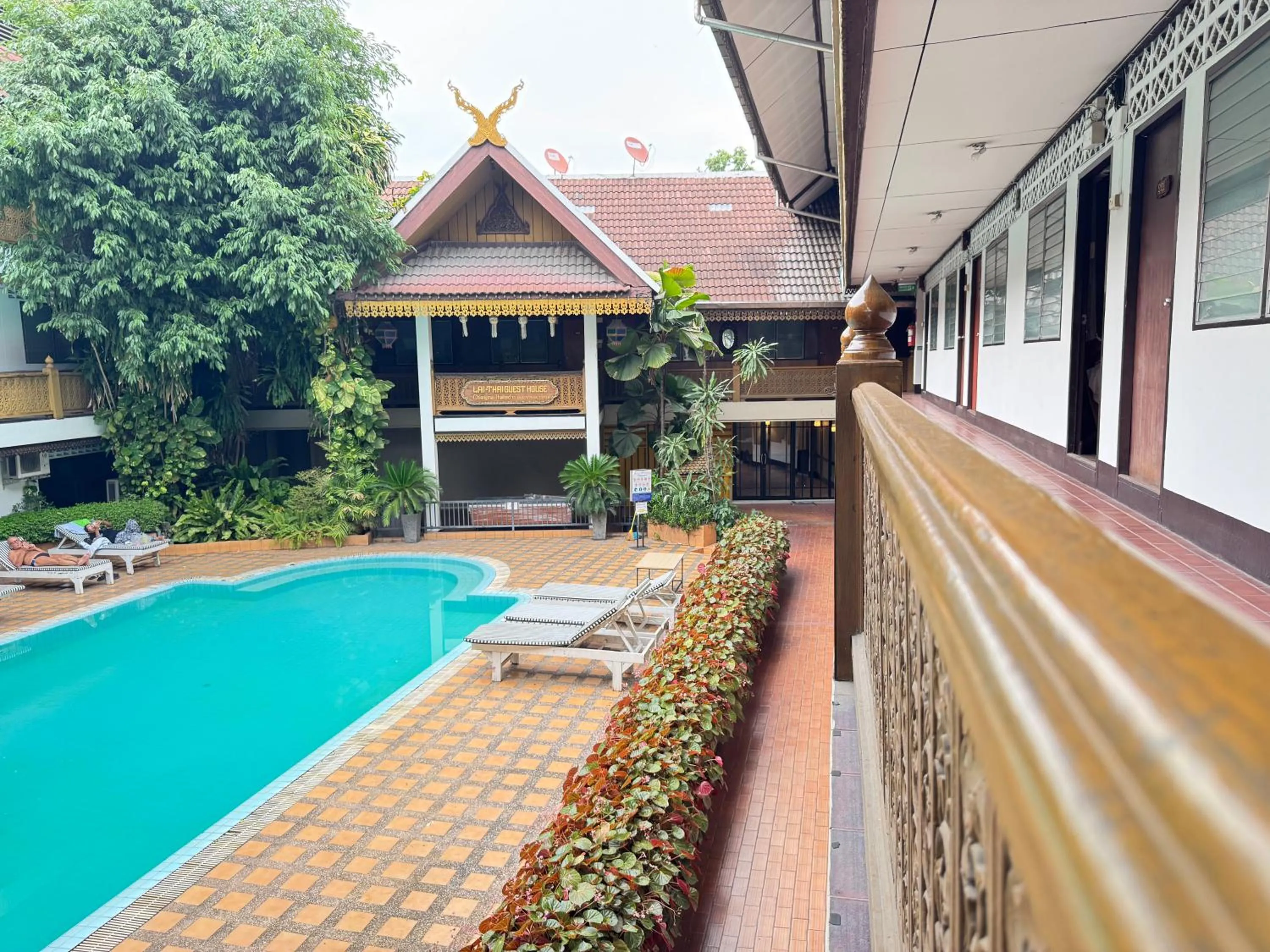Area and facilities in Lai Thai Guest House