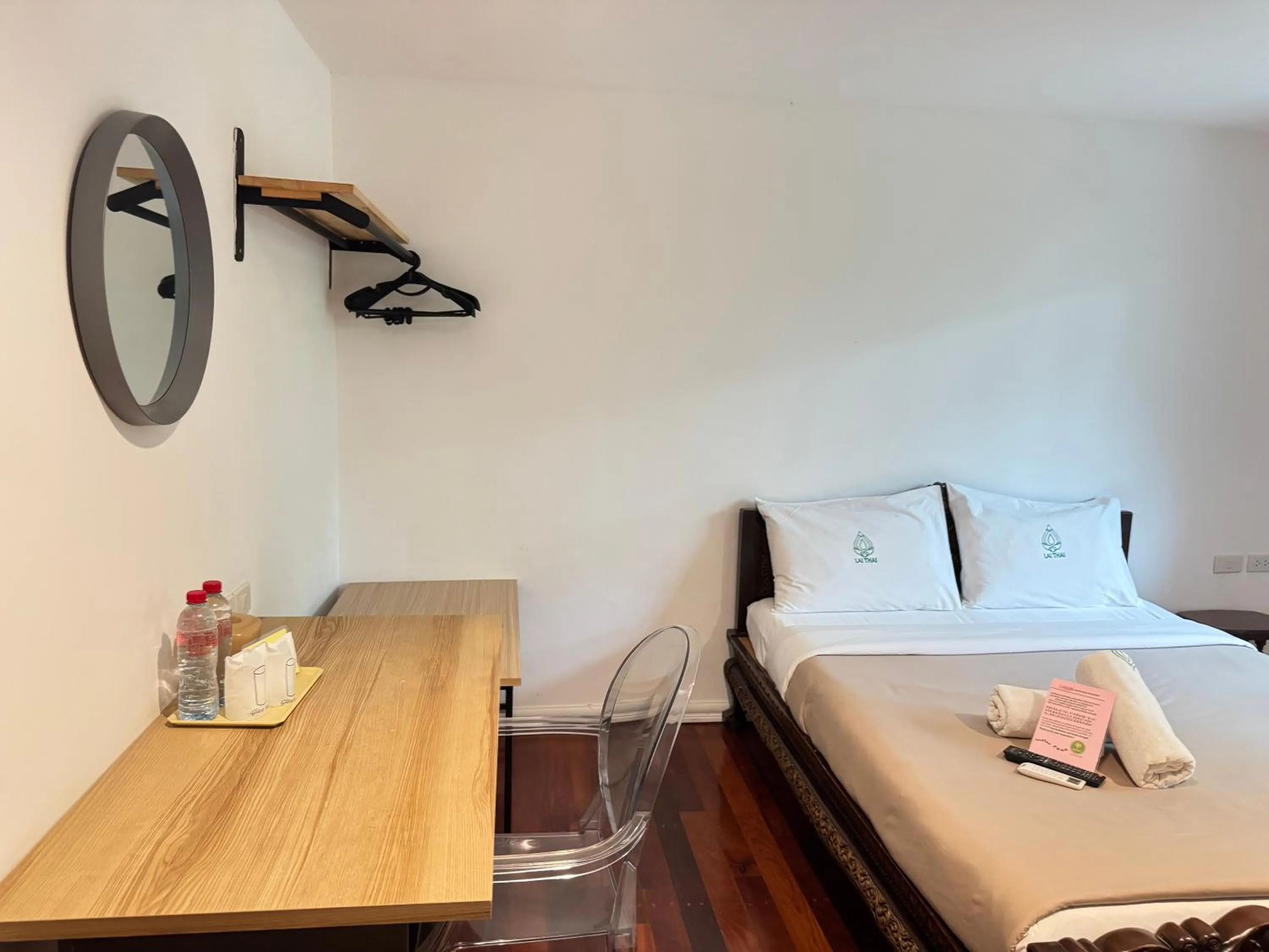 Bed in Lai Thai Guest House