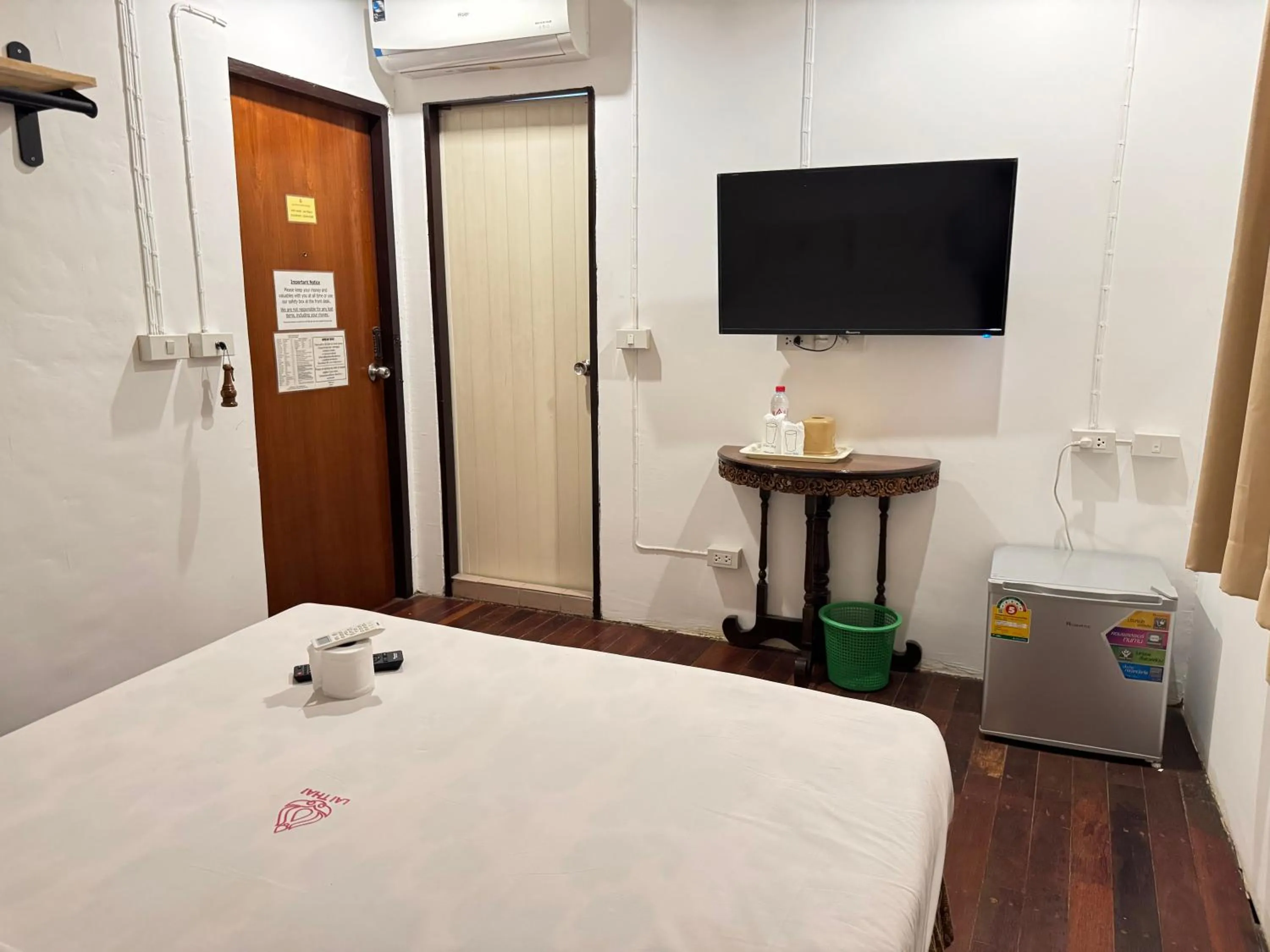 Bed in Lai Thai Guest House