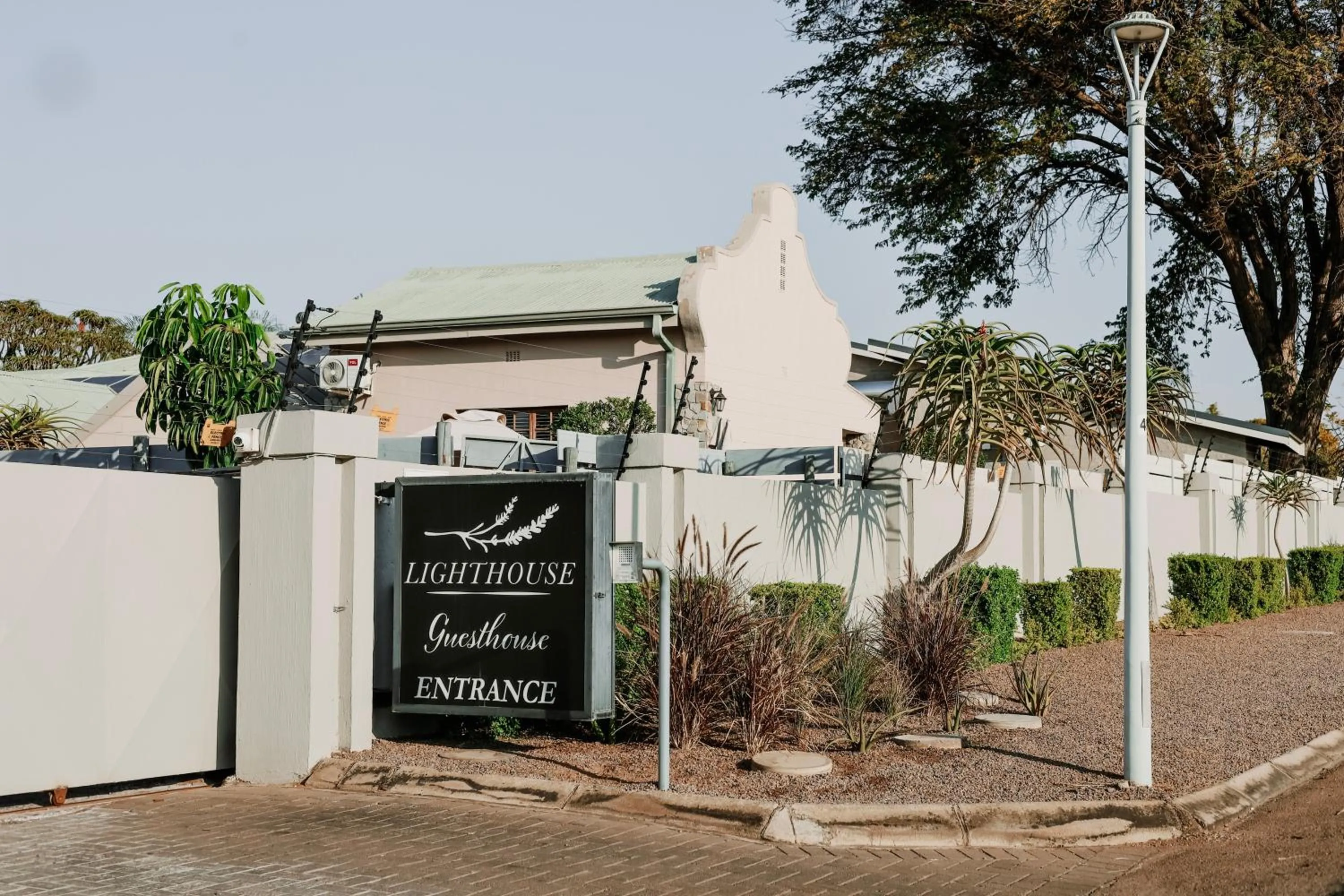 Property building in Lighthouse Guesthouse & Cafe