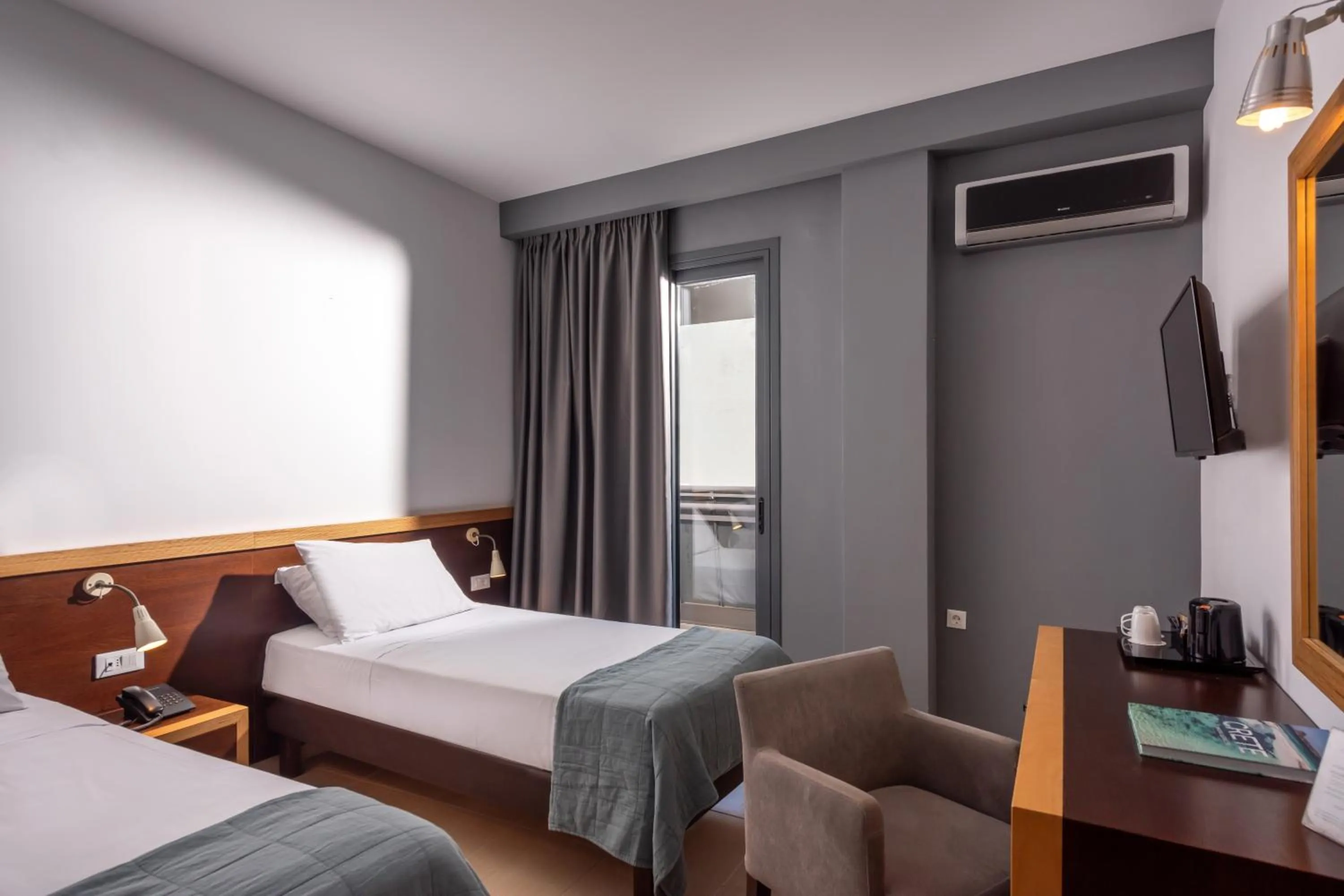 Bed in Iraklion Hotel