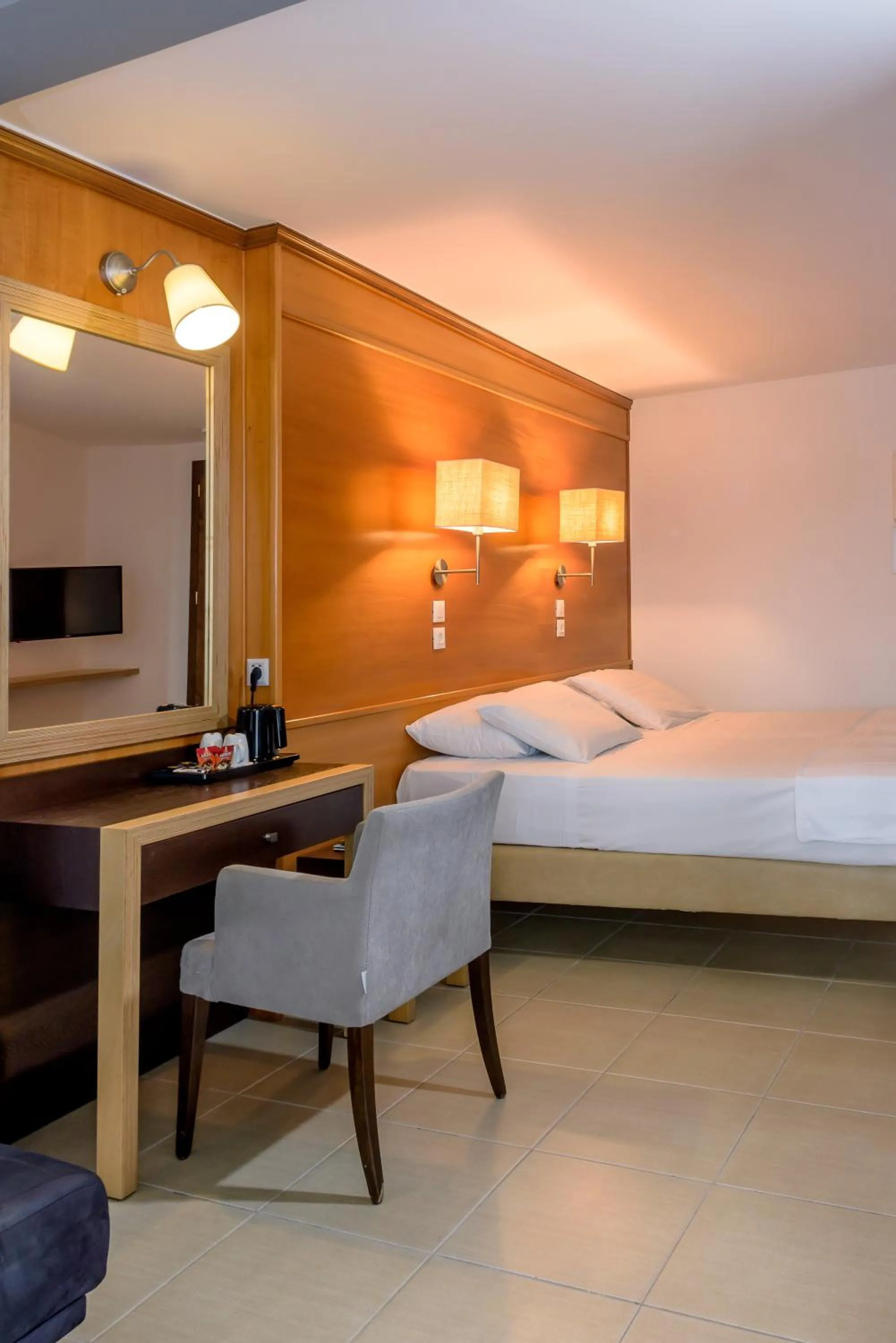 Bed in Iraklion Hotel