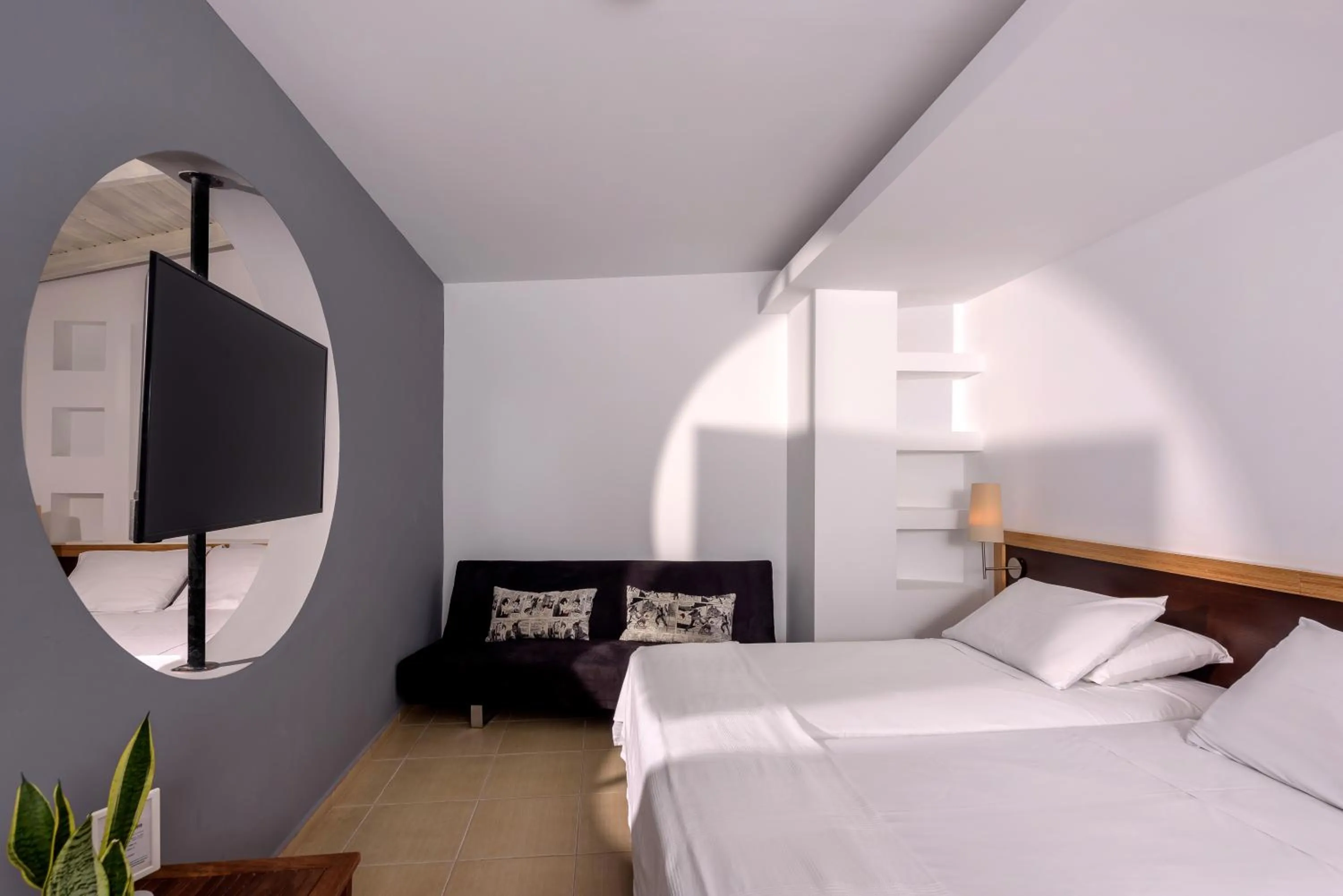 Bed in Iraklion Hotel