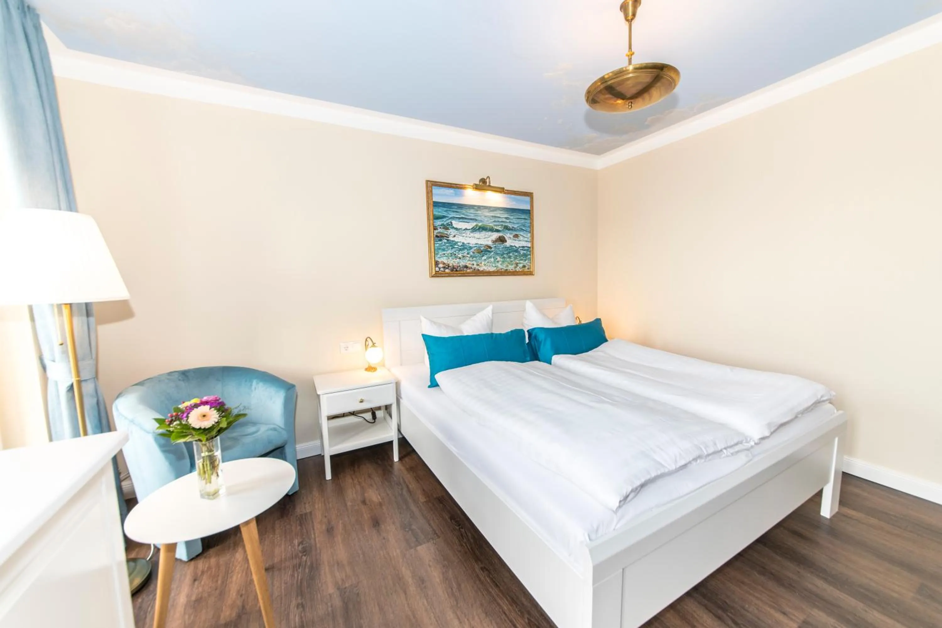 Bed in Panorama Hotel Lohme