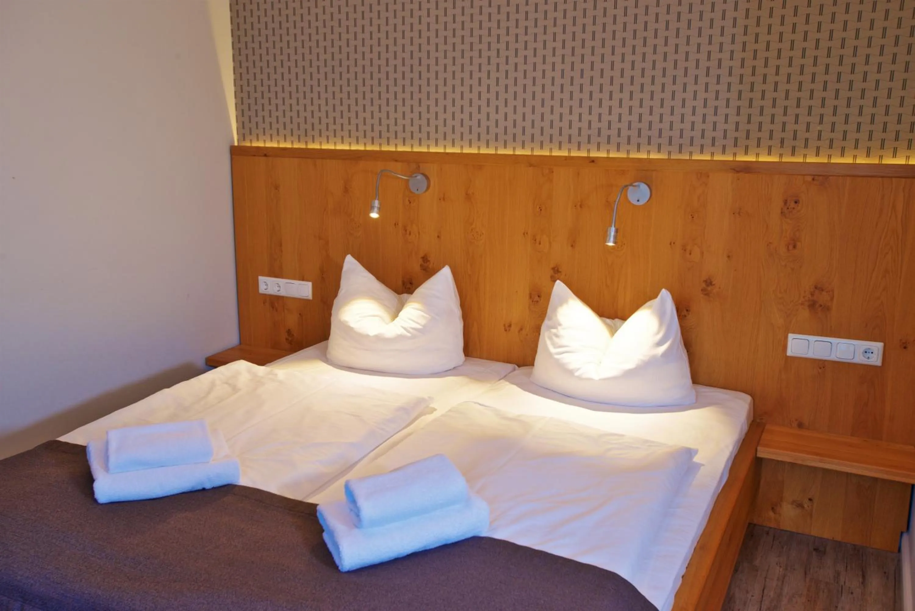 Bed in Panorama Hotel Lohme