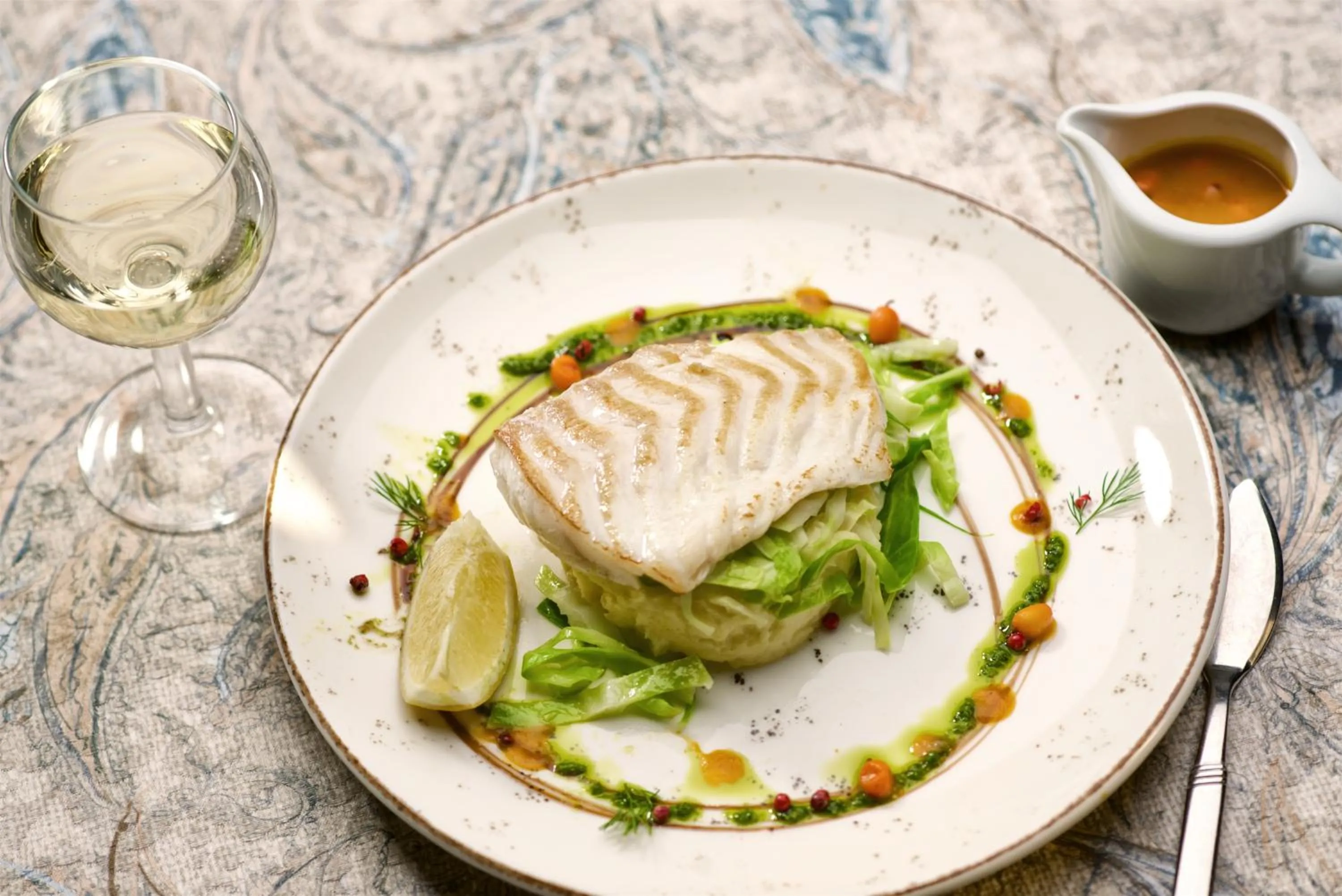 Food and drinks in Panorama Hotel Lohme