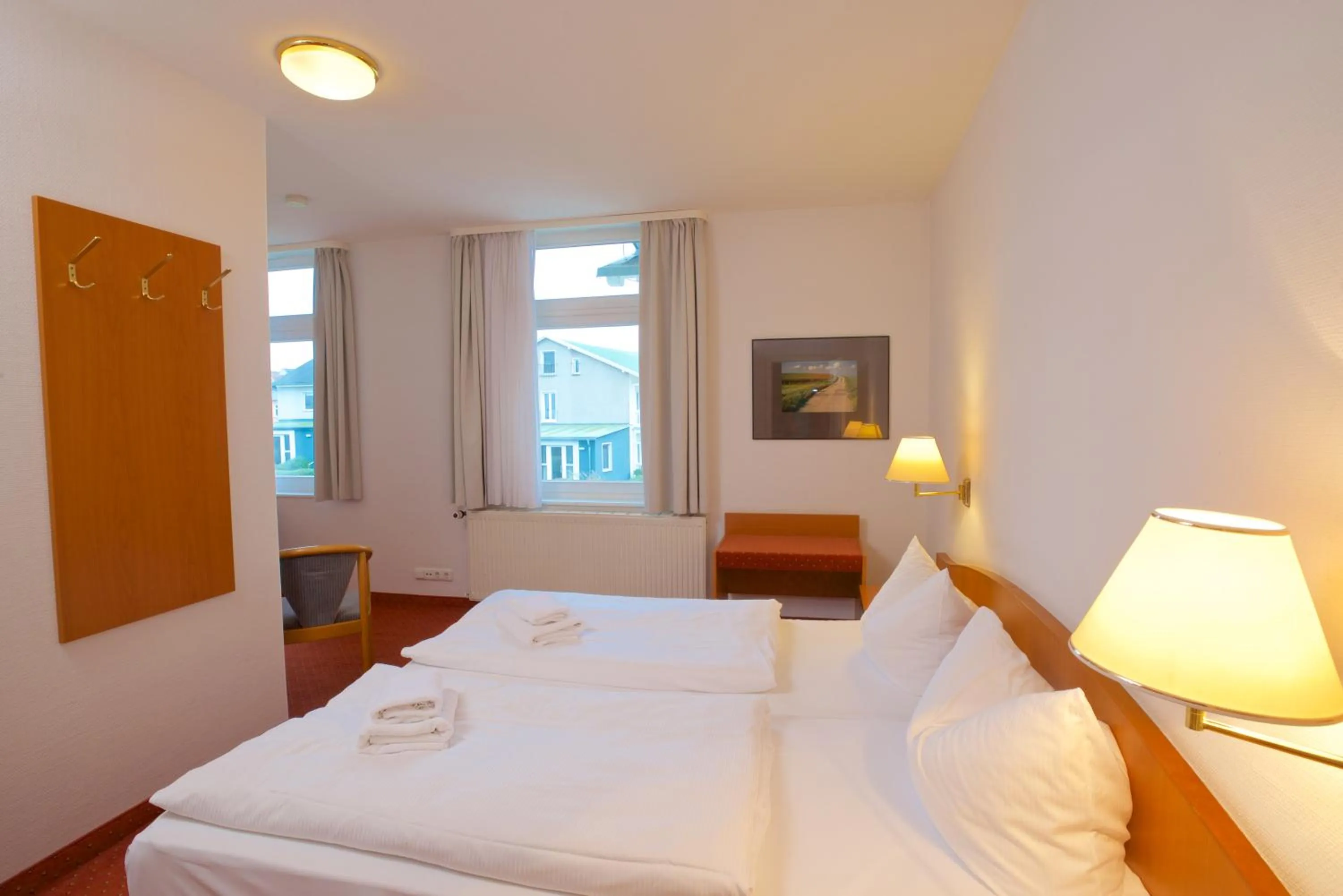 Bed in Panorama Hotel Lohme