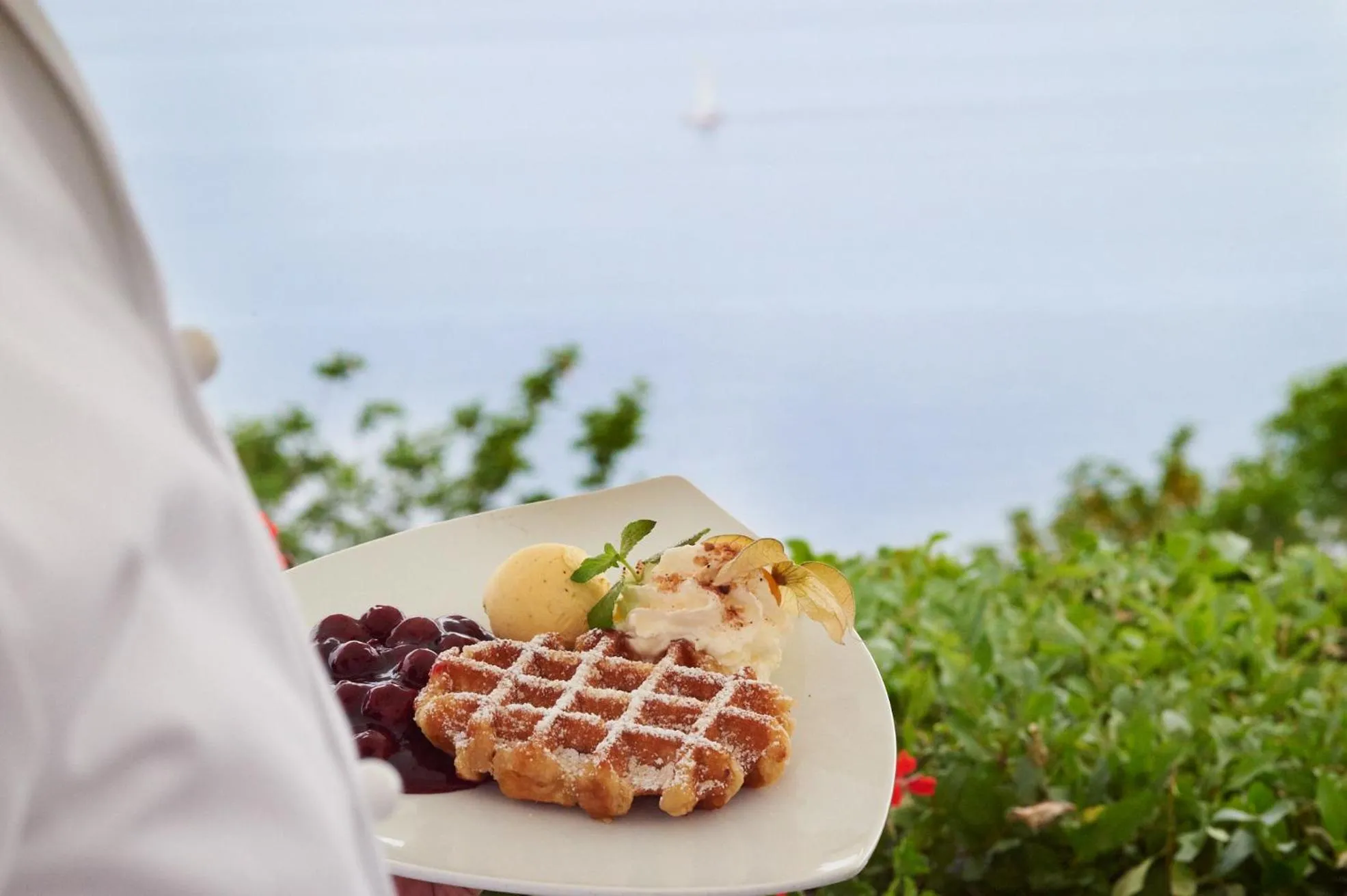 Restaurant/places to eat in Panorama Hotel Lohme