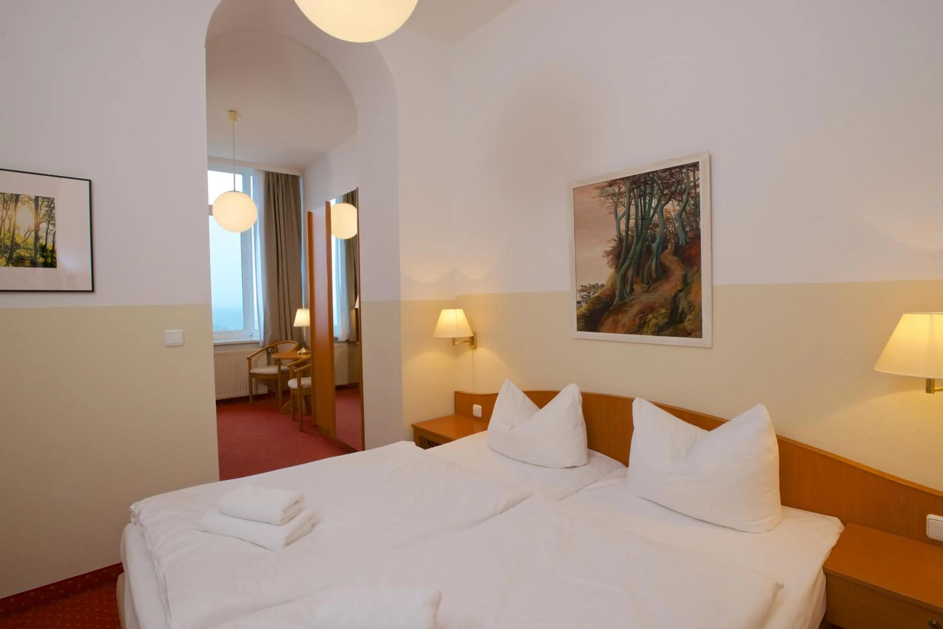 Photo of the whole room, Bed in Panorama Hotel Lohme