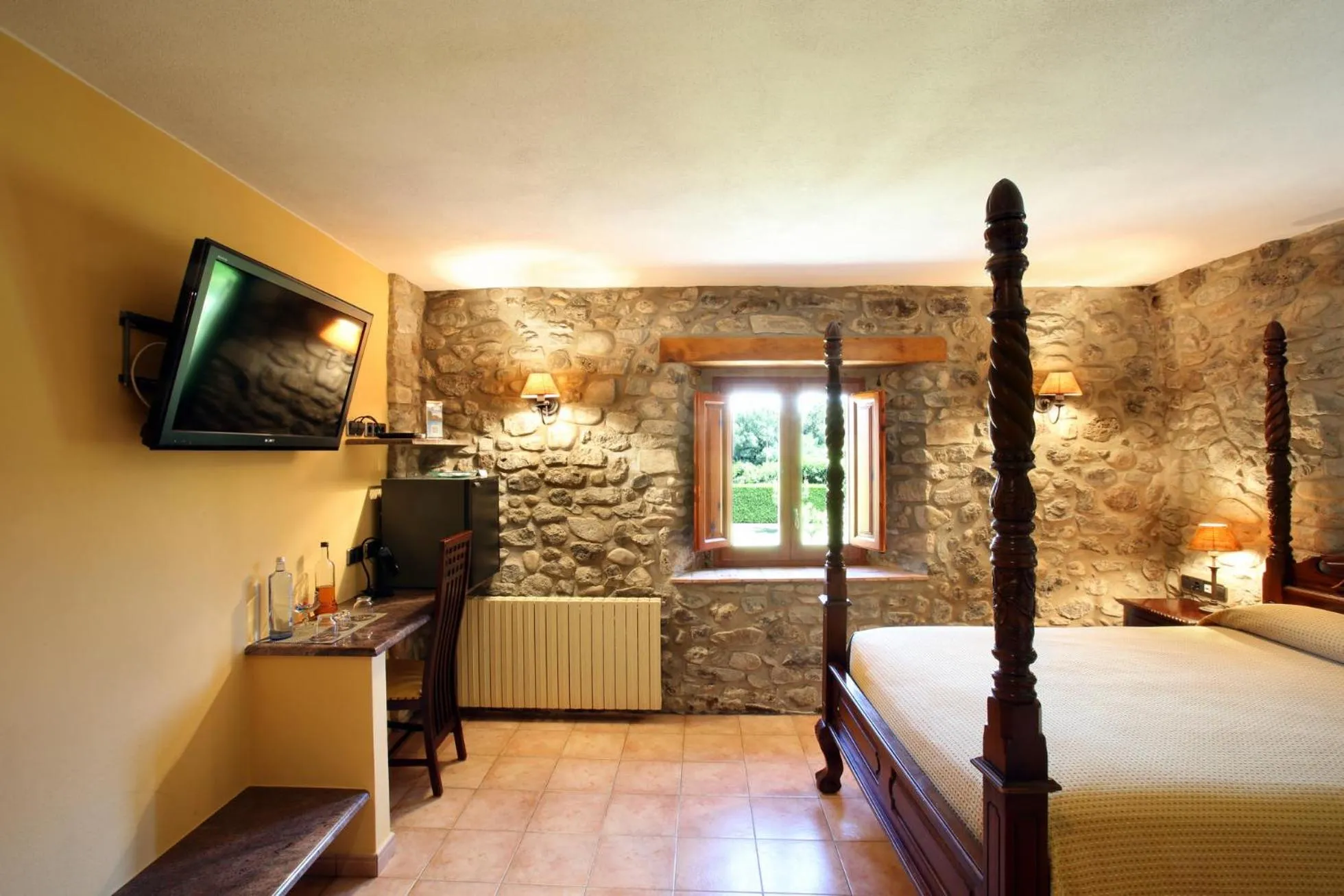 Bed in Mas la Casassa