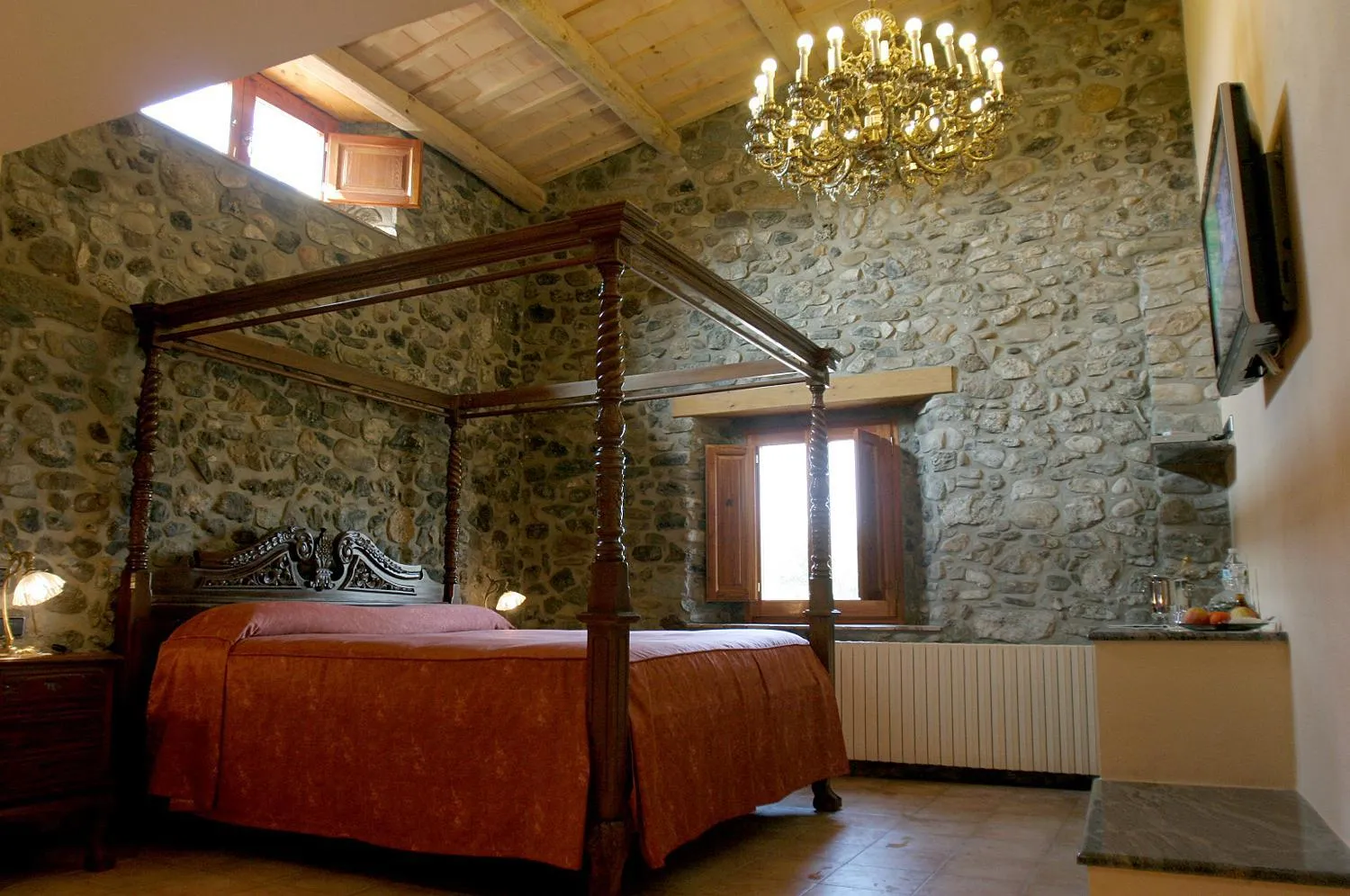 Bed in Mas la Casassa