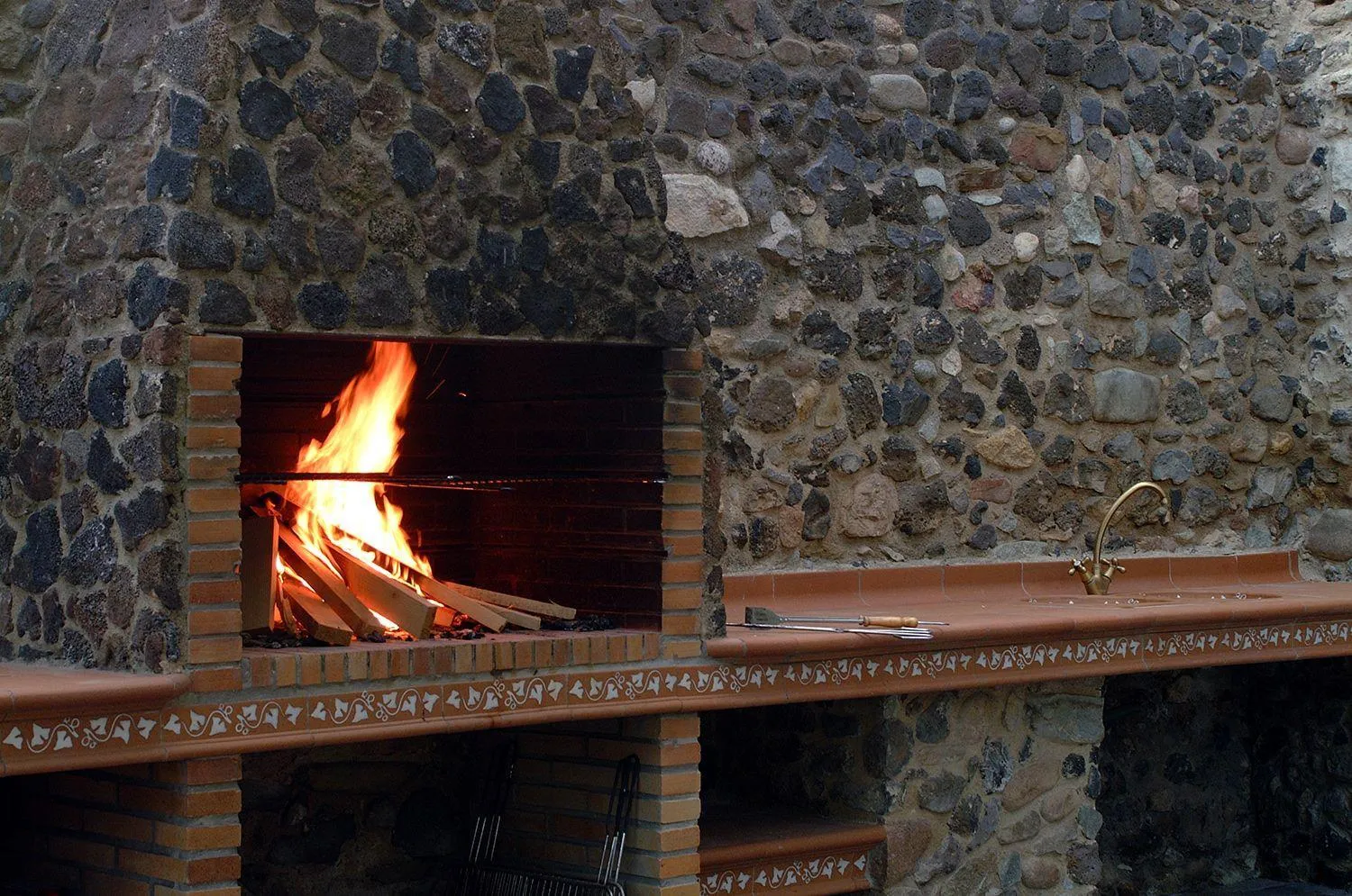 BBQ facilities in Mas la Casassa