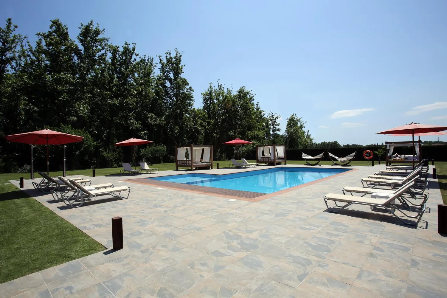 Swimming pool in Mas la Casassa