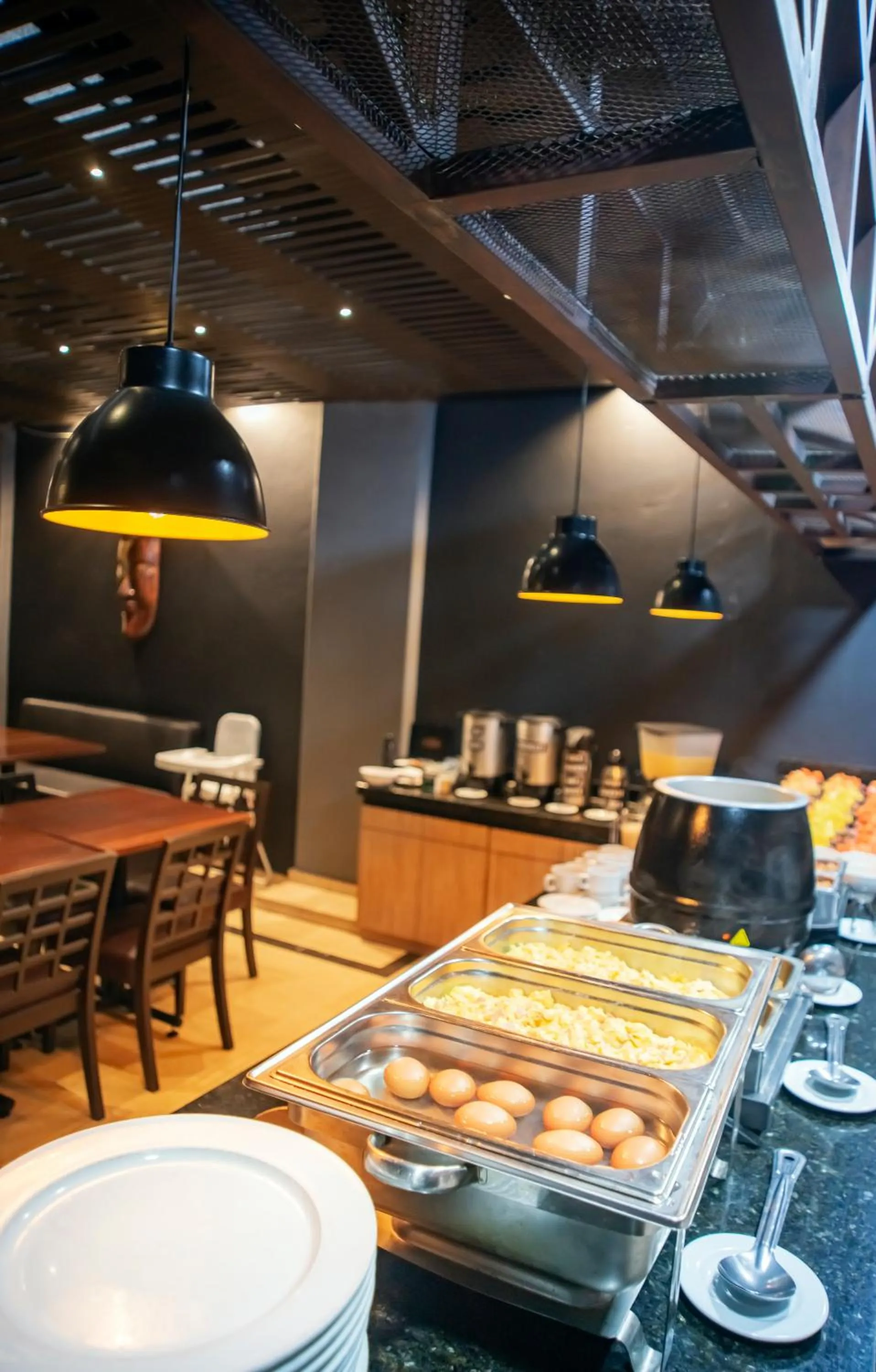 Restaurant/places to eat in Hotel Santa Barbara Real