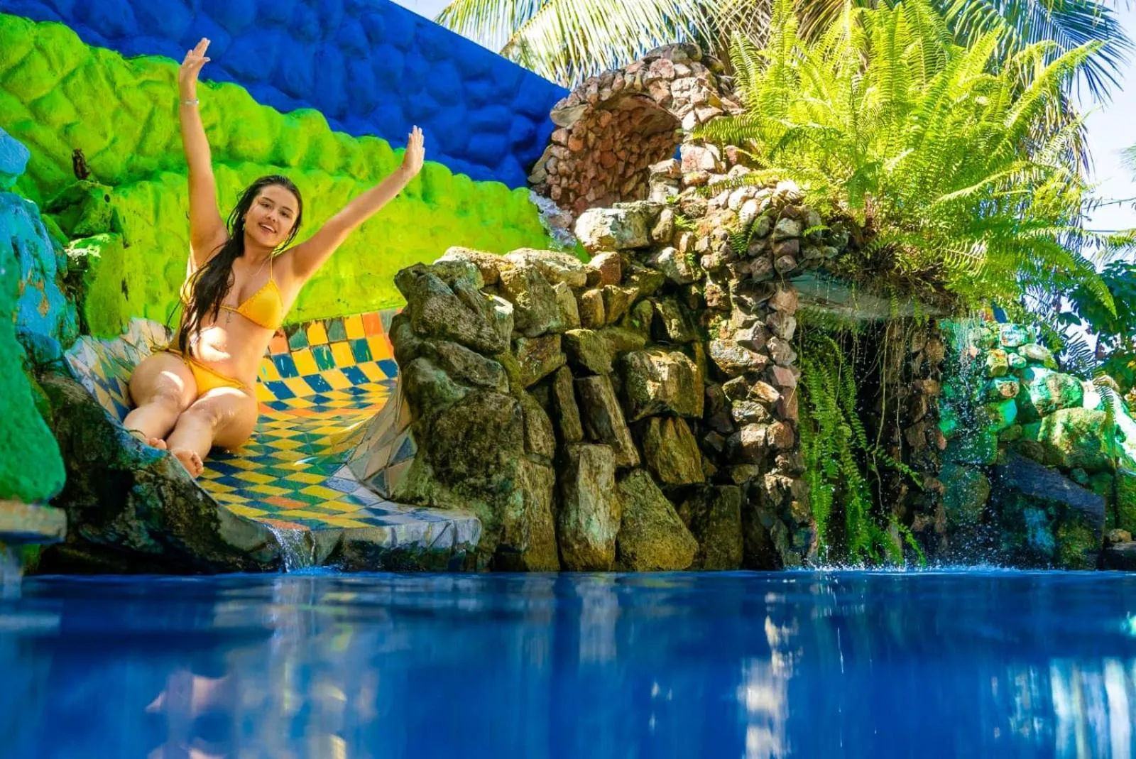 Swimming pool in Pousada das Galinhas