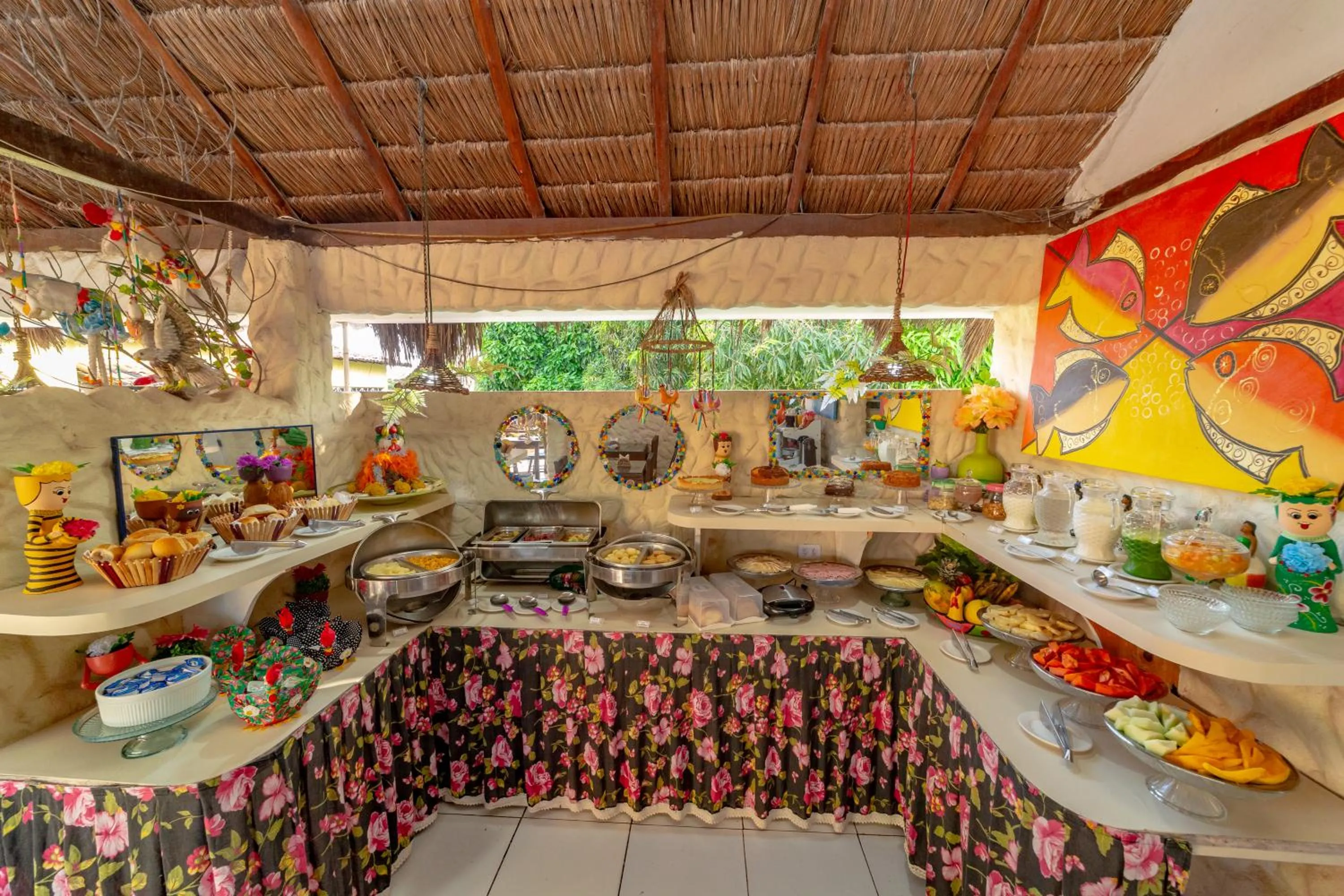 Food and drinks in Pousada das Galinhas