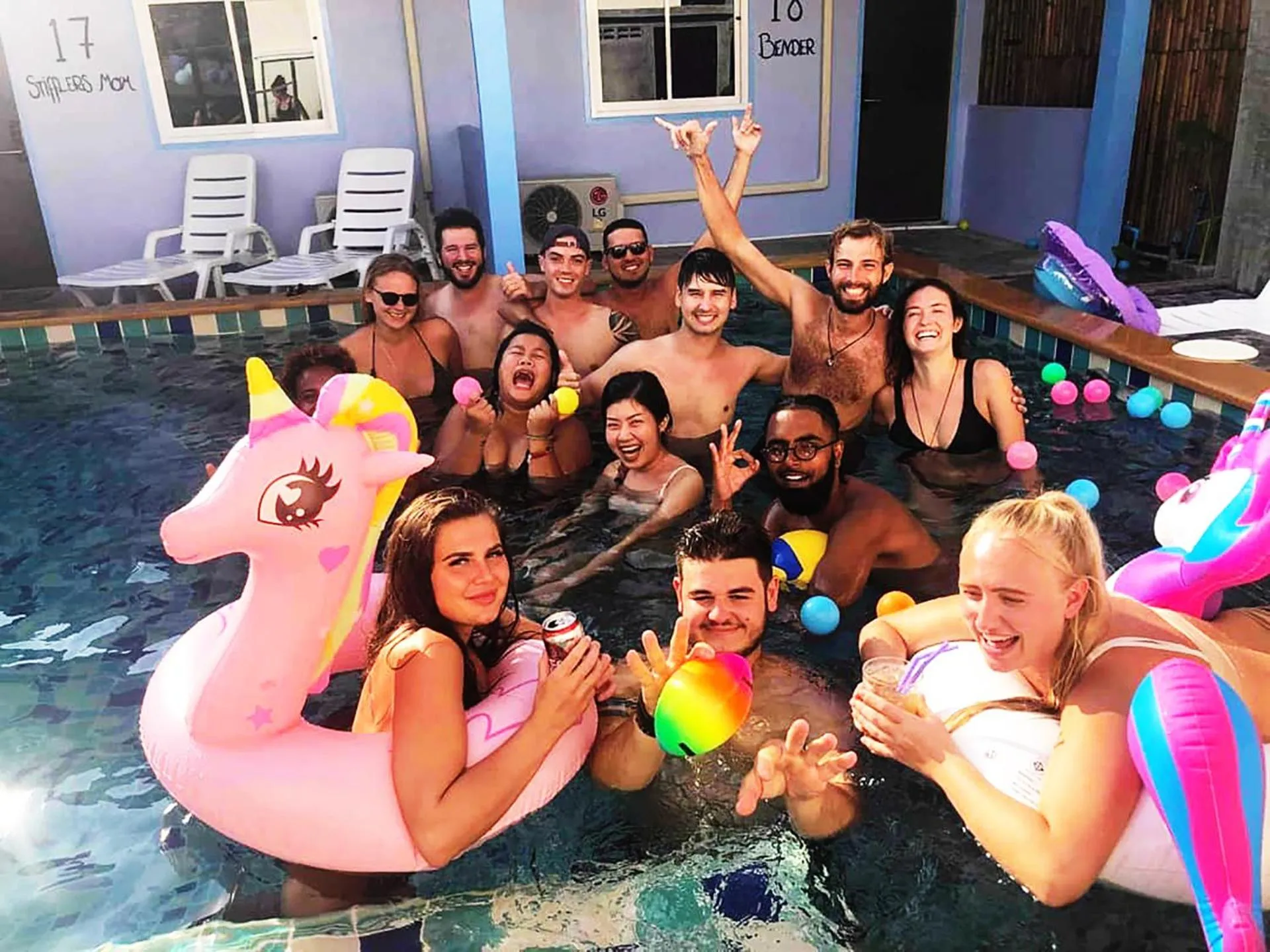 People in Slumber Party Krabi