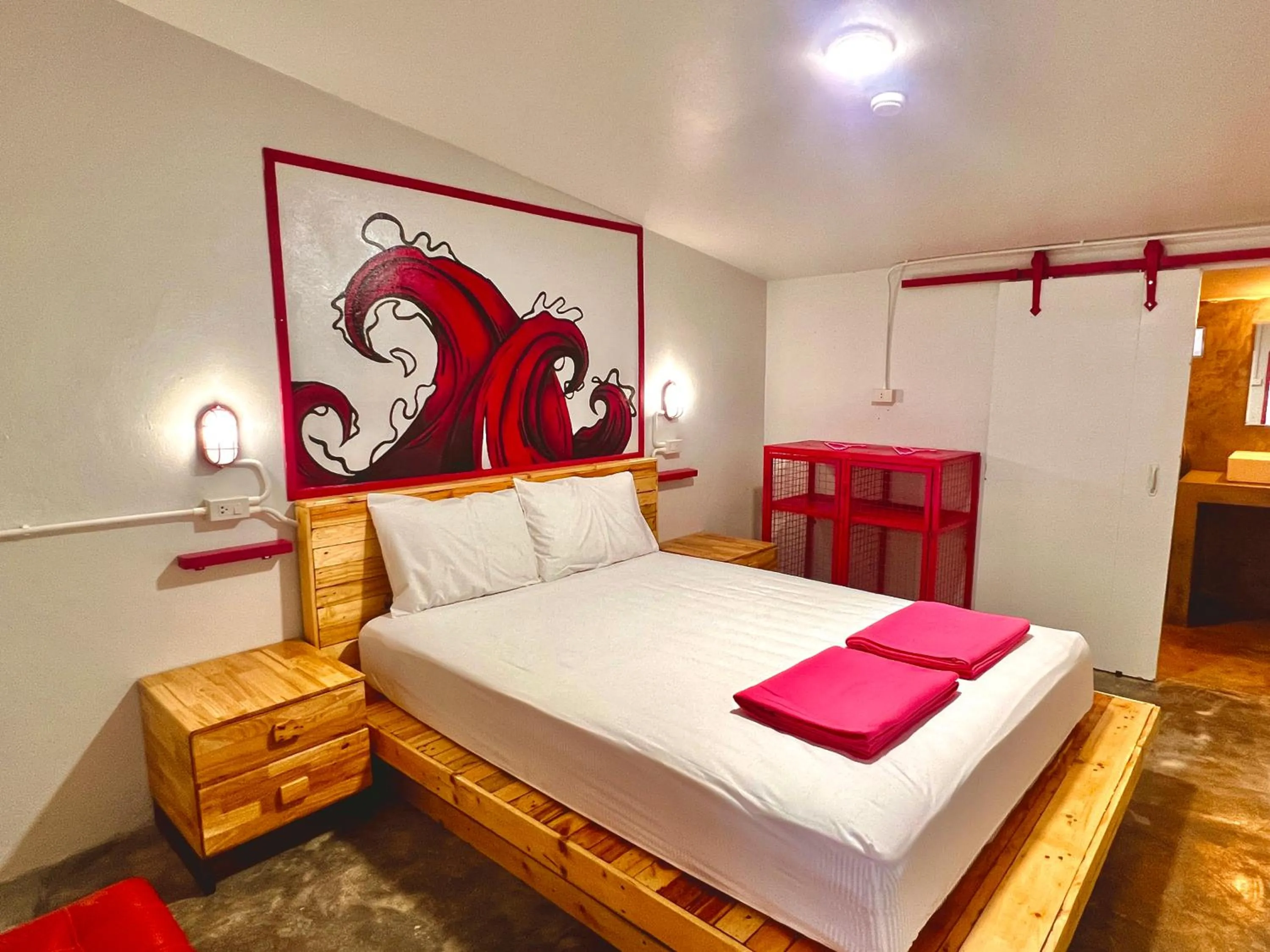 Bedroom, Bed in Slumber Party Krabi