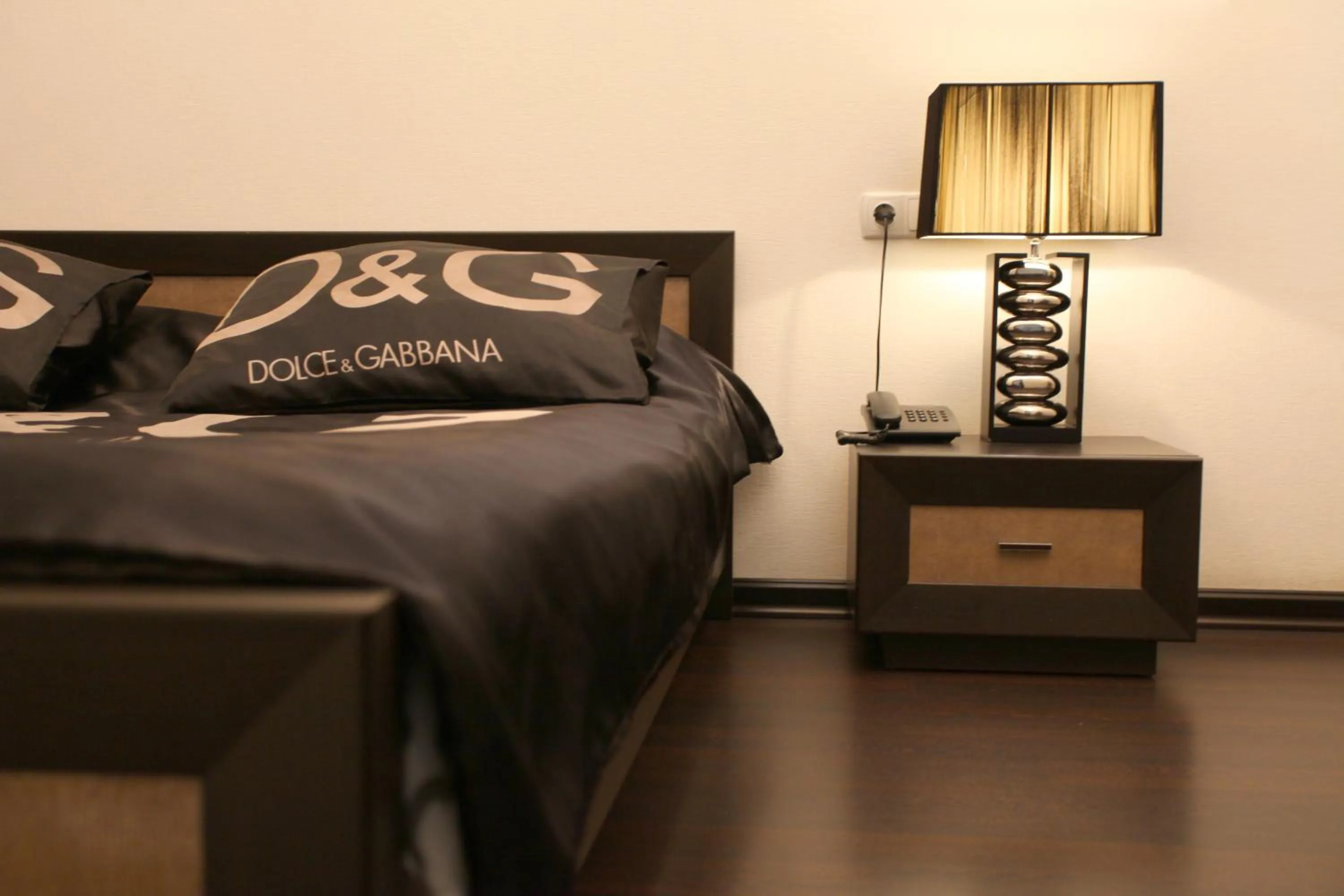 Bed in Ekaterina Hotel