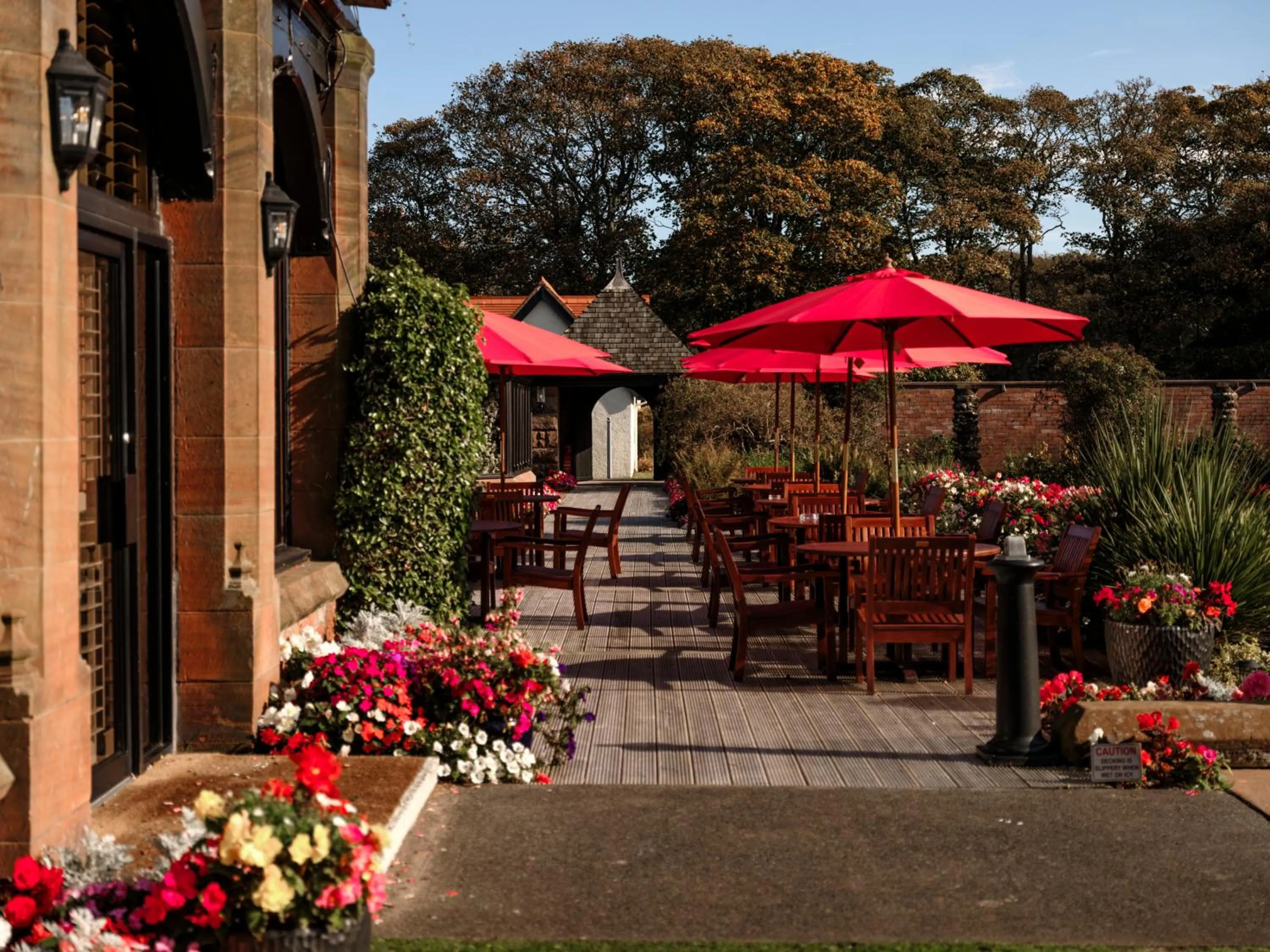 Patio in Piersland House