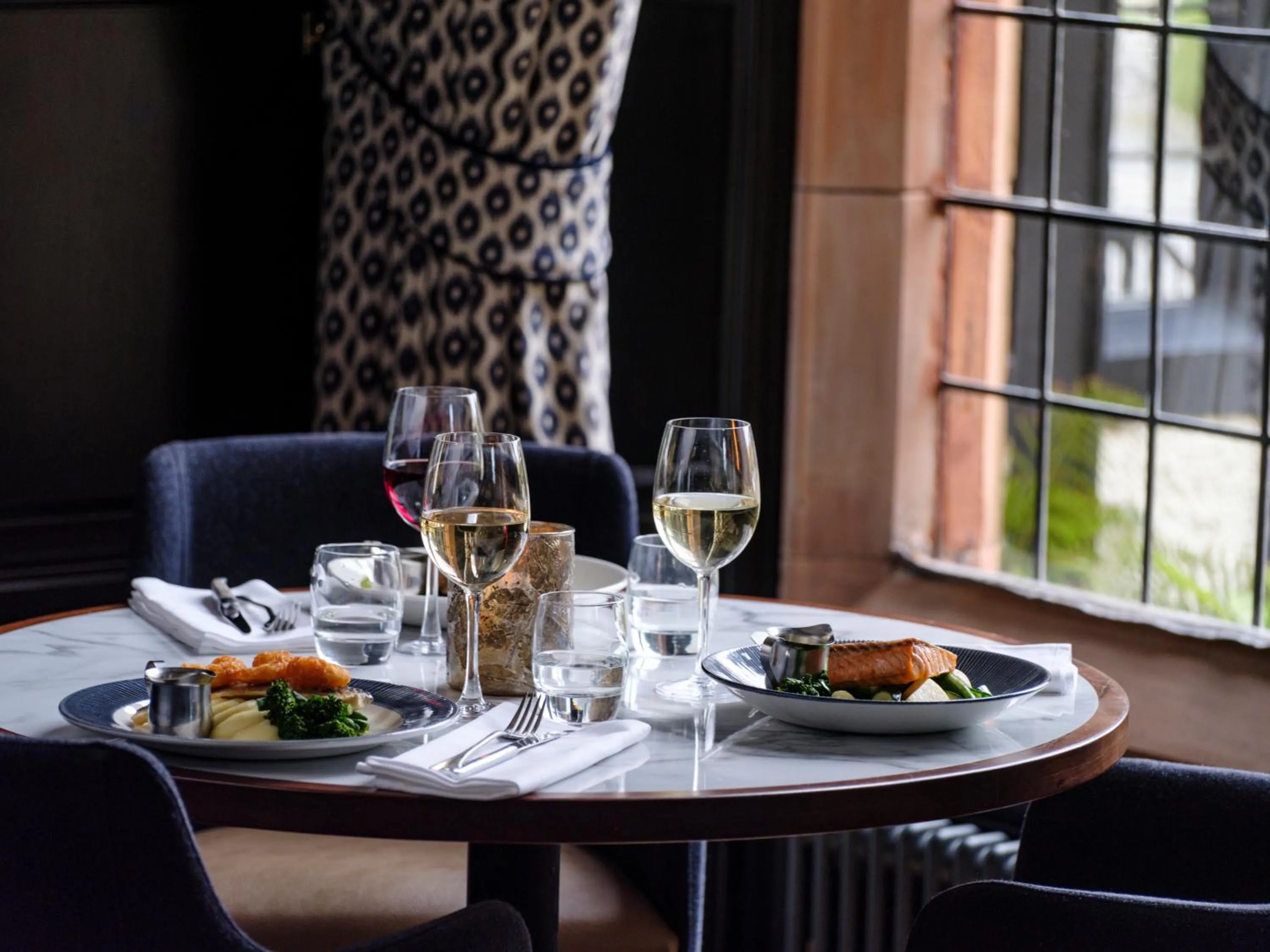 Restaurant/places to eat in Piersland House