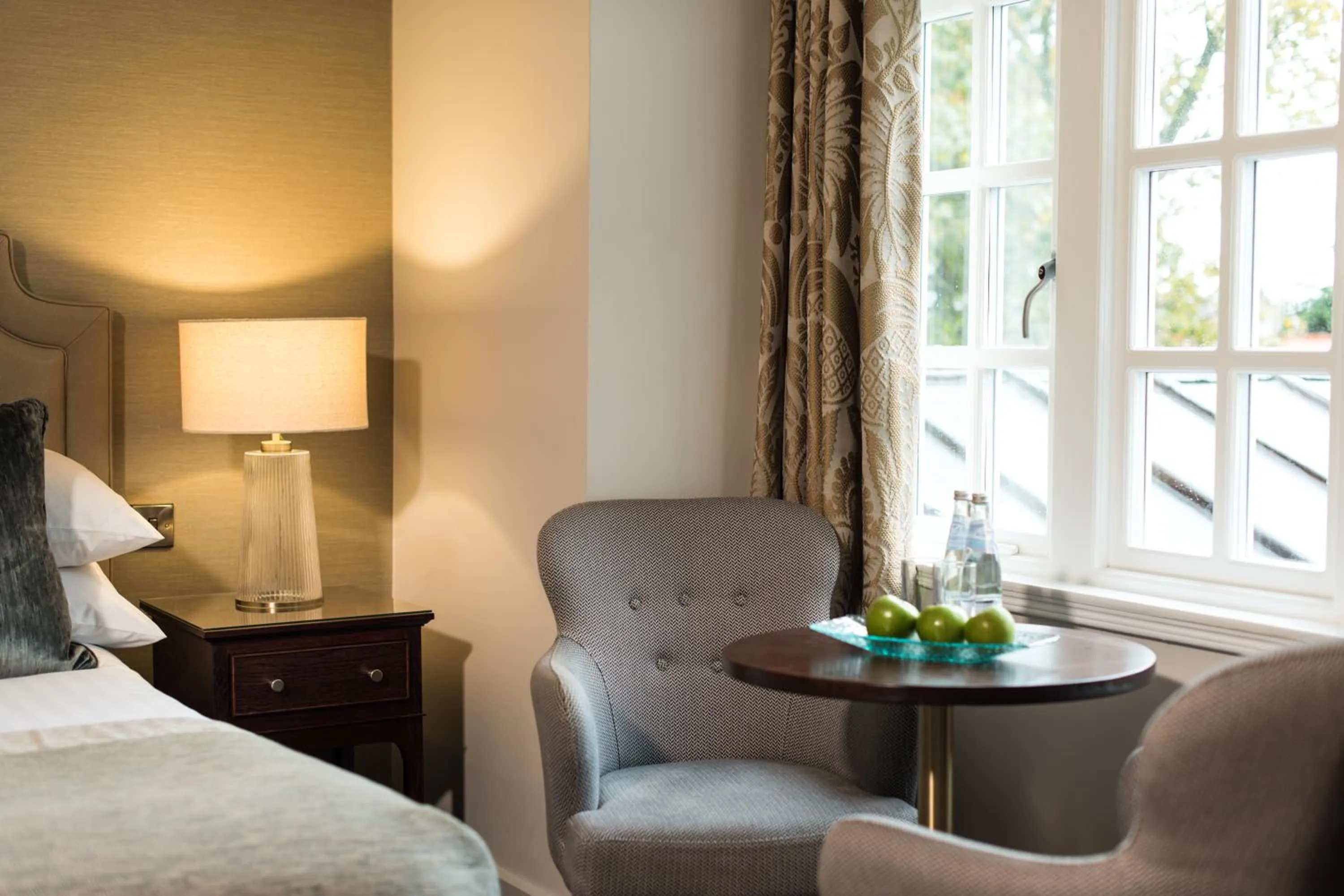 Decorative detail, Bed in Piersland House