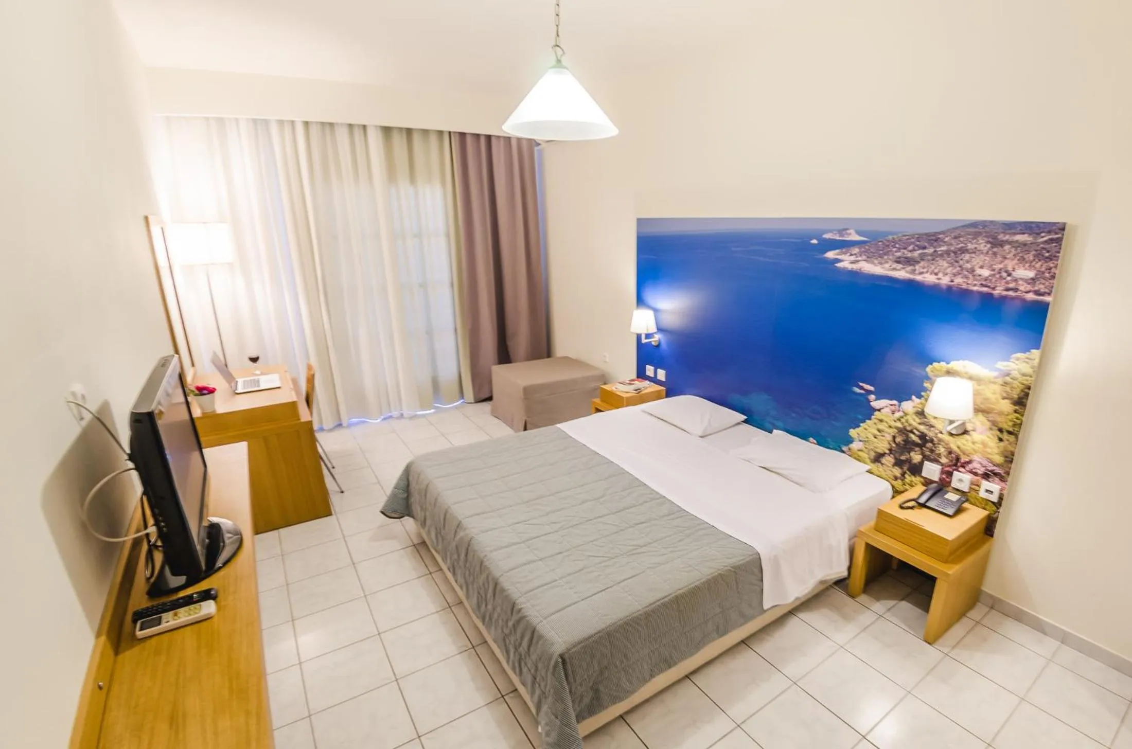 Photo of the whole room, Bed in Hotel Nereides