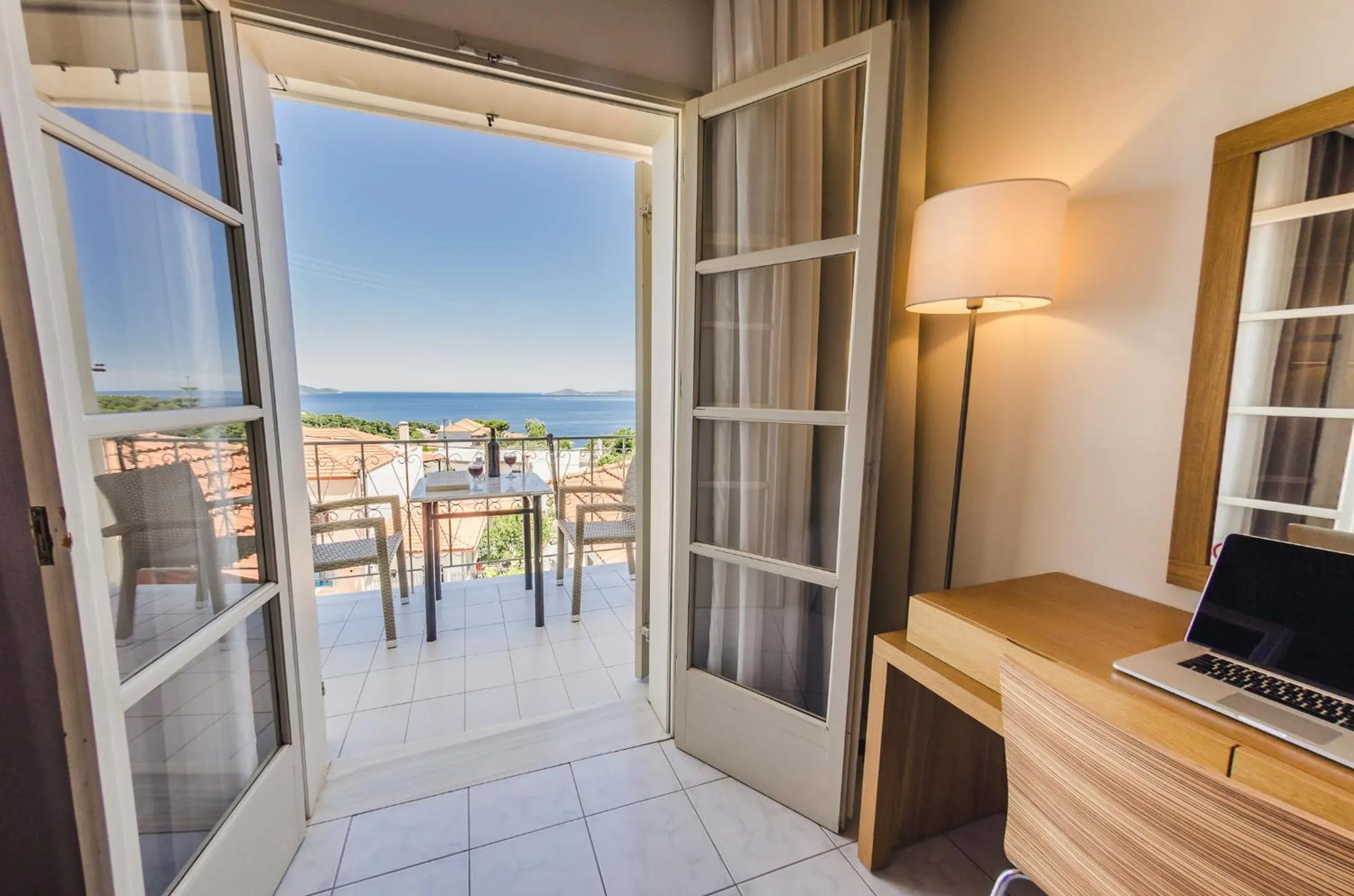 Decorative detail in Hotel Nereides