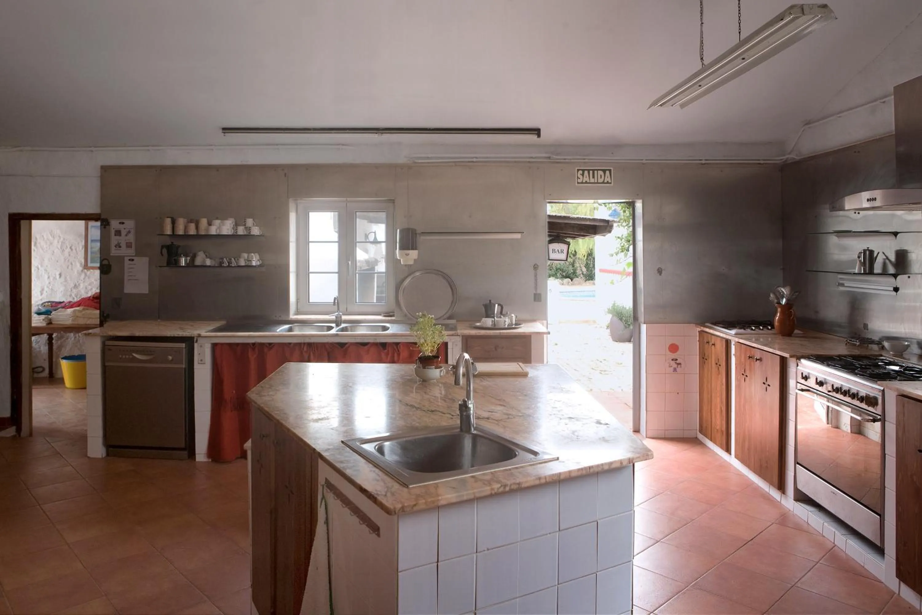 Communal kitchen in Agroturismo Matxani Gran