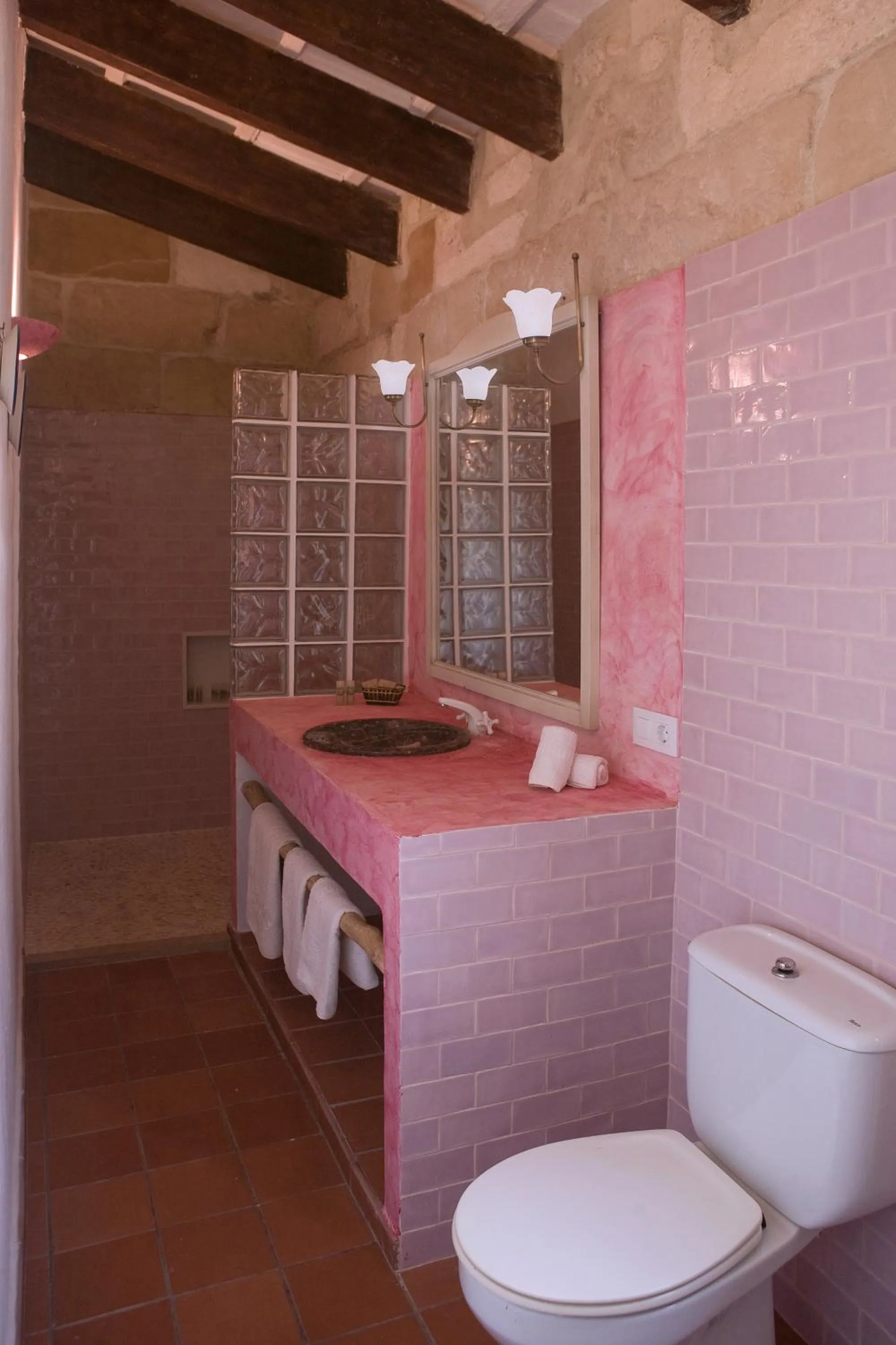 Bathroom in Agroturismo Matxani Gran
