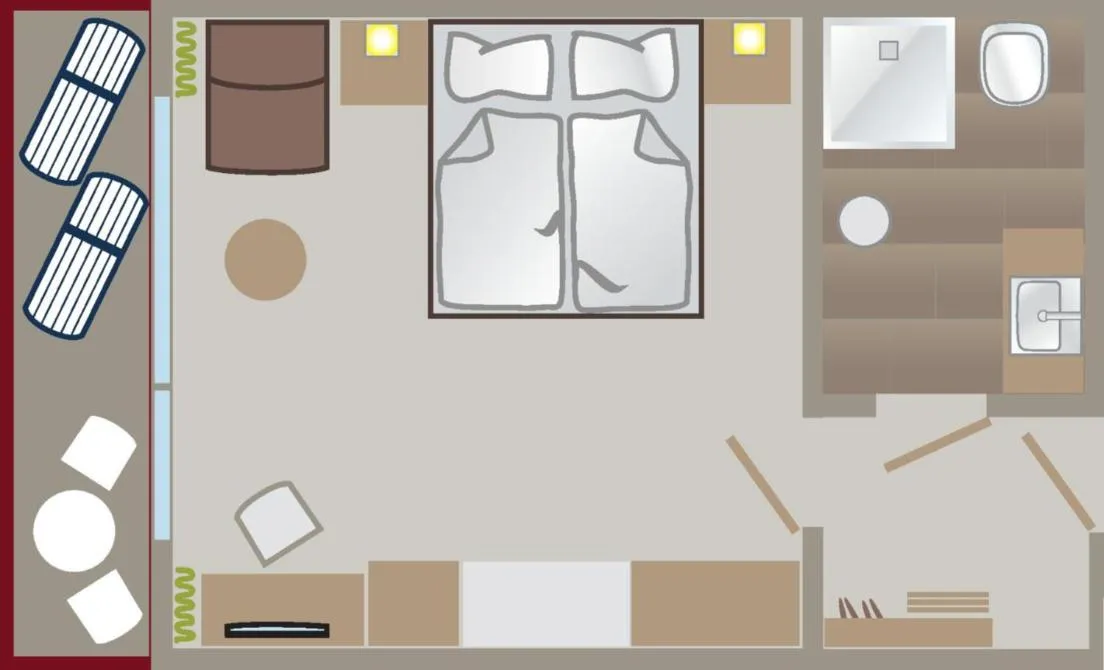 Photo of the whole room in Hotel-Restaurant Grimmingblick