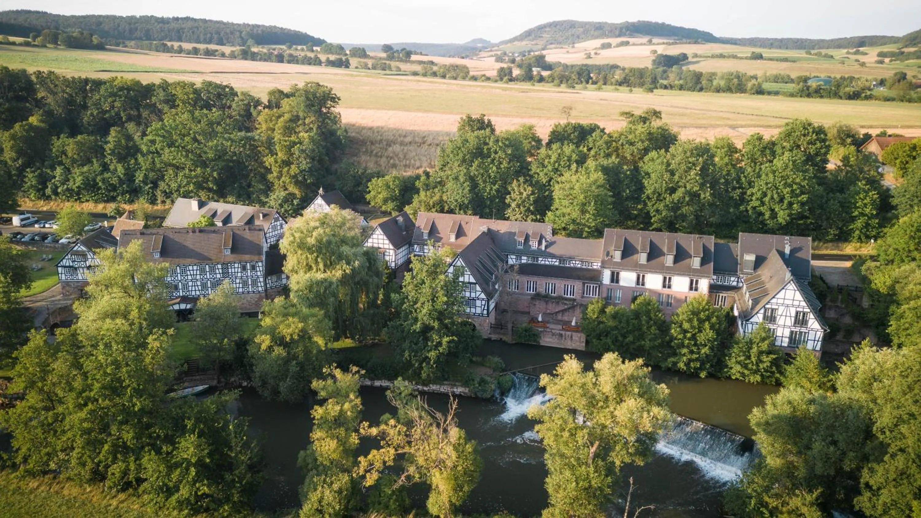 Property building in Neumühle Resort & Spa