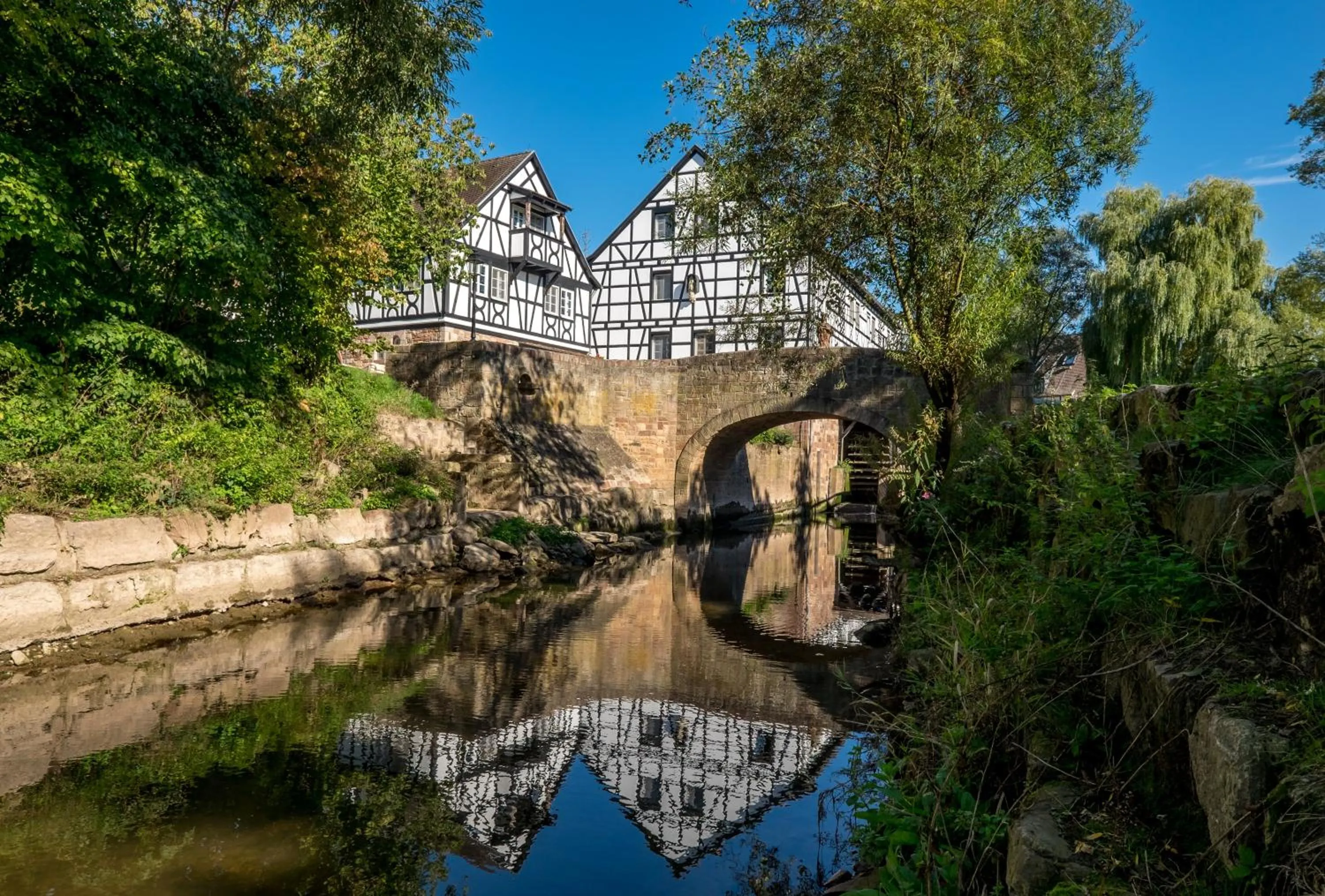 Property building in Neumühle Resort & Spa