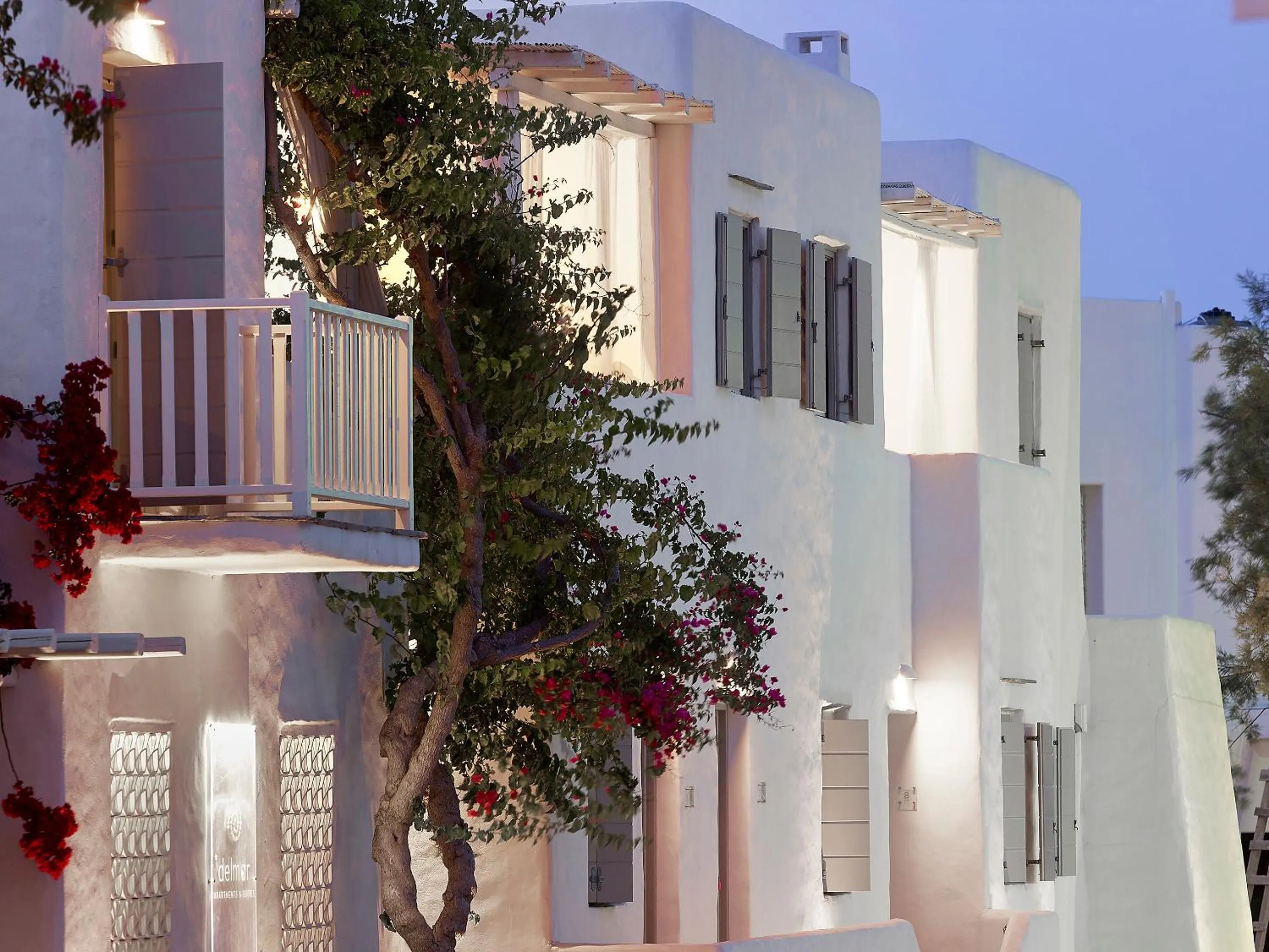 Property building in Delmar Apartments & Suites Milos - Delmar Collection