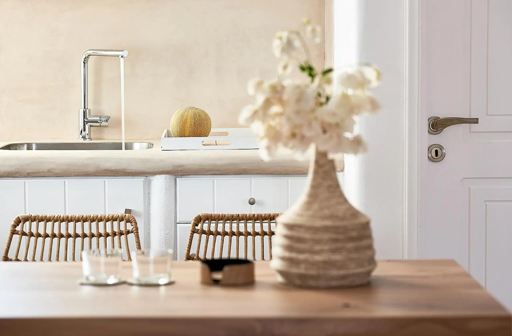 Kitchen or kitchenette in Delmar Apartments & Suites Milos - Delmar Collection