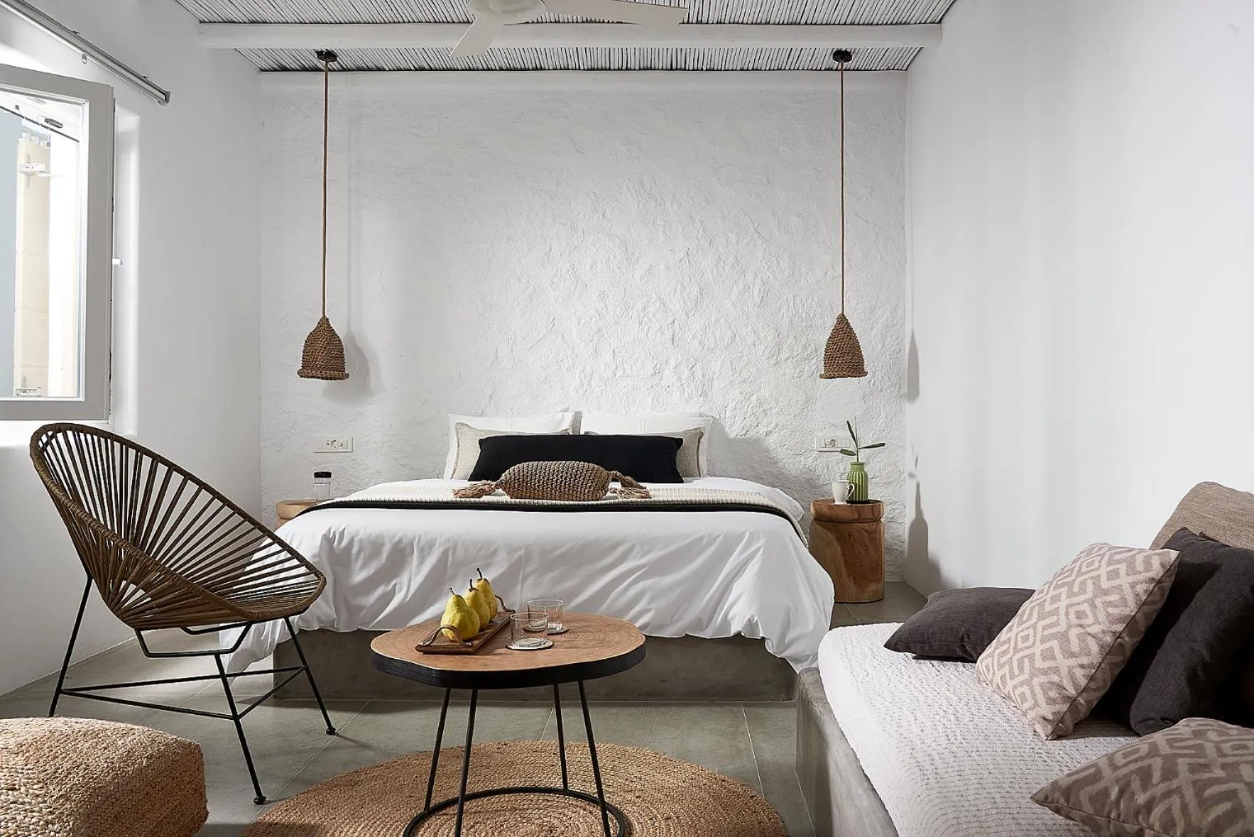 Bedroom in Delmar Apartments & Suites Milos - Delmar Collection