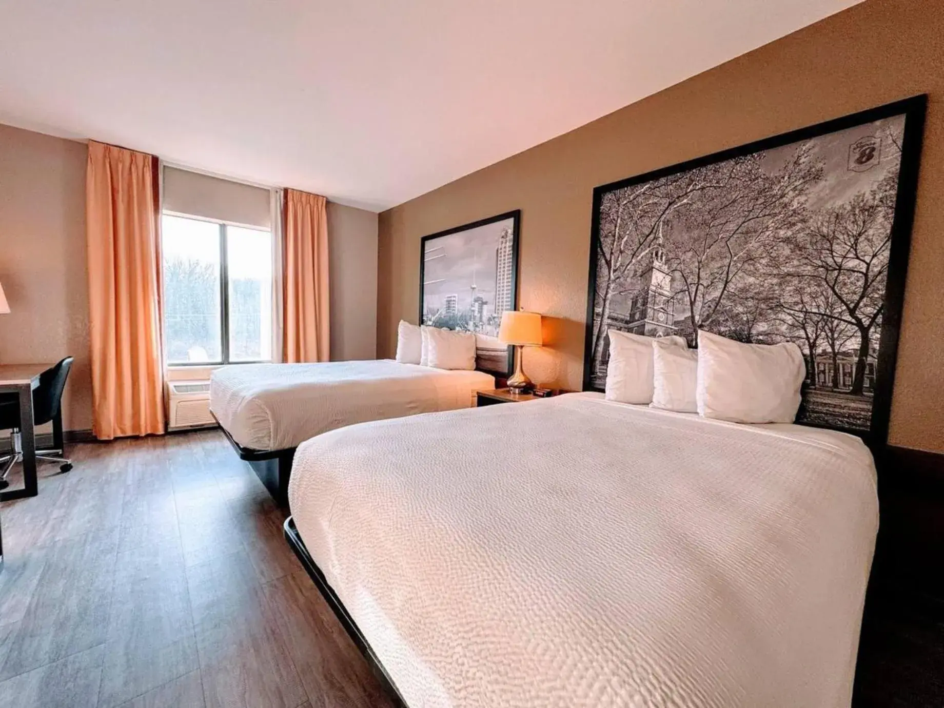 Deluxe Queen Room with Two Queen Beds -Disability Access - Non-Smoking in Super 8 by Wyndham Pennsville/Wilmington Deluxe Queen Room with Two Queen Beds -Disability Access - Non-Smoking in Super 8 by Wyndham Pennsville/Wilmington