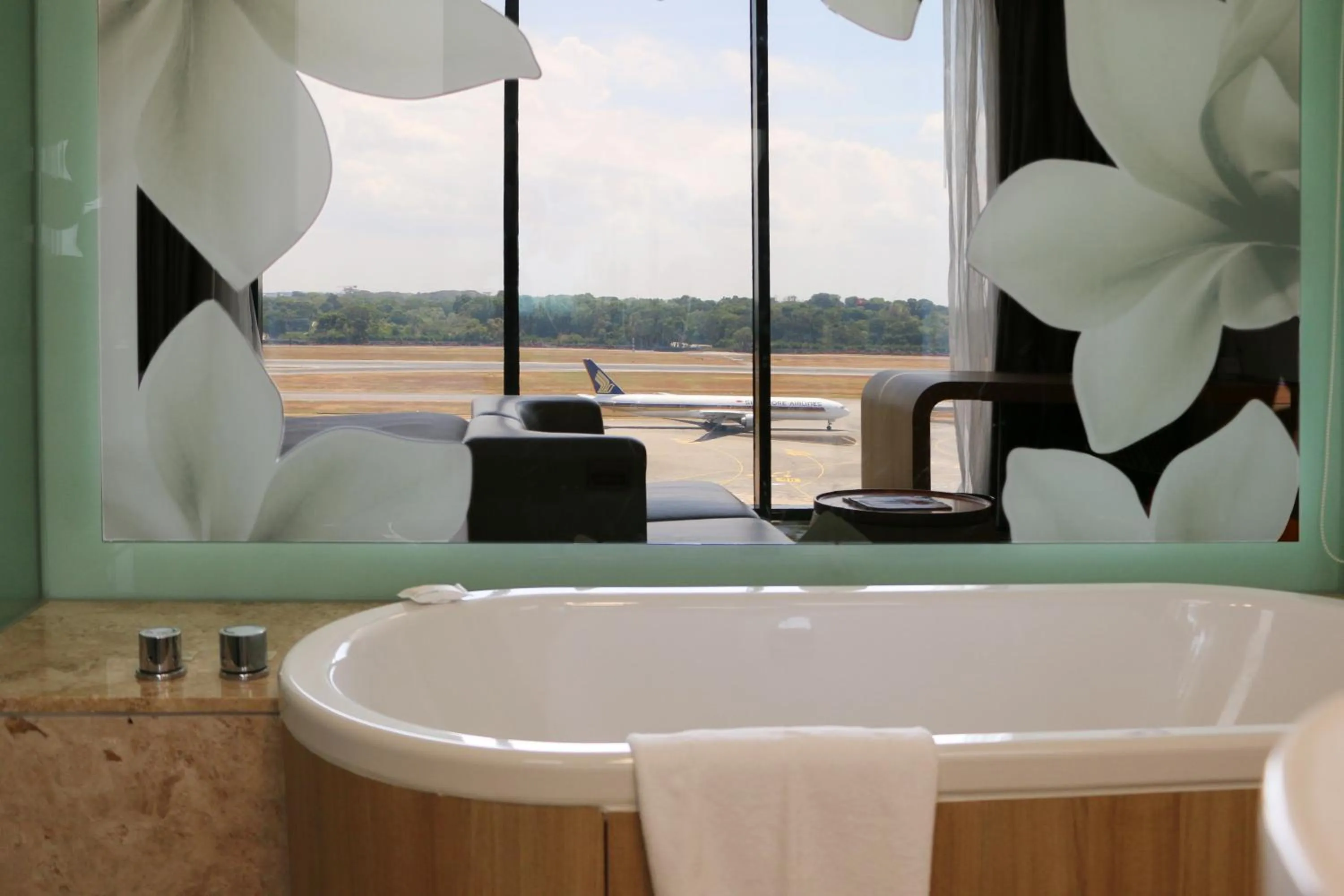 Bathroom in Crowne Plaza Changi Airport by IHG