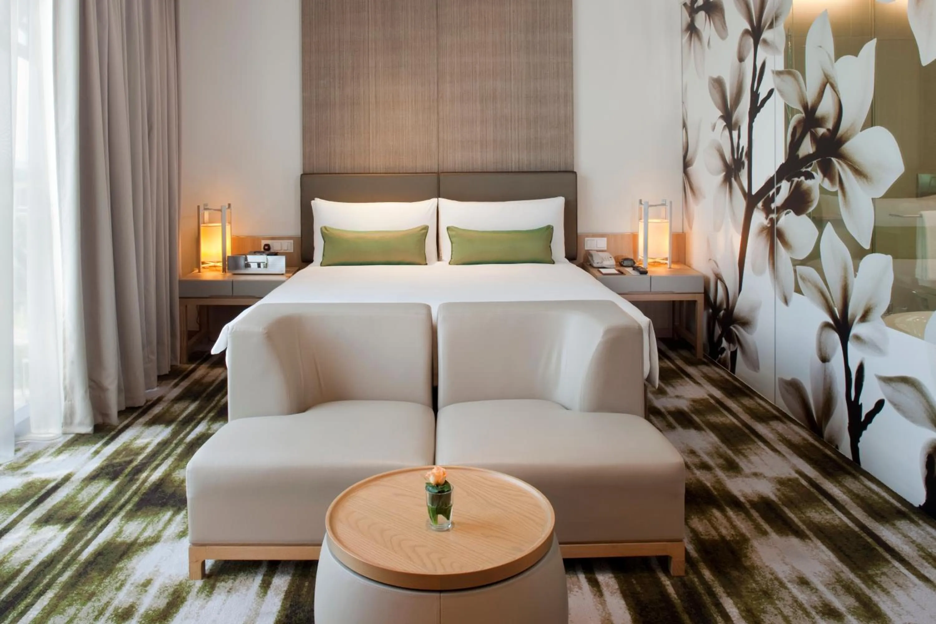 Bedroom, Bed in Crowne Plaza Changi Airport by IHG