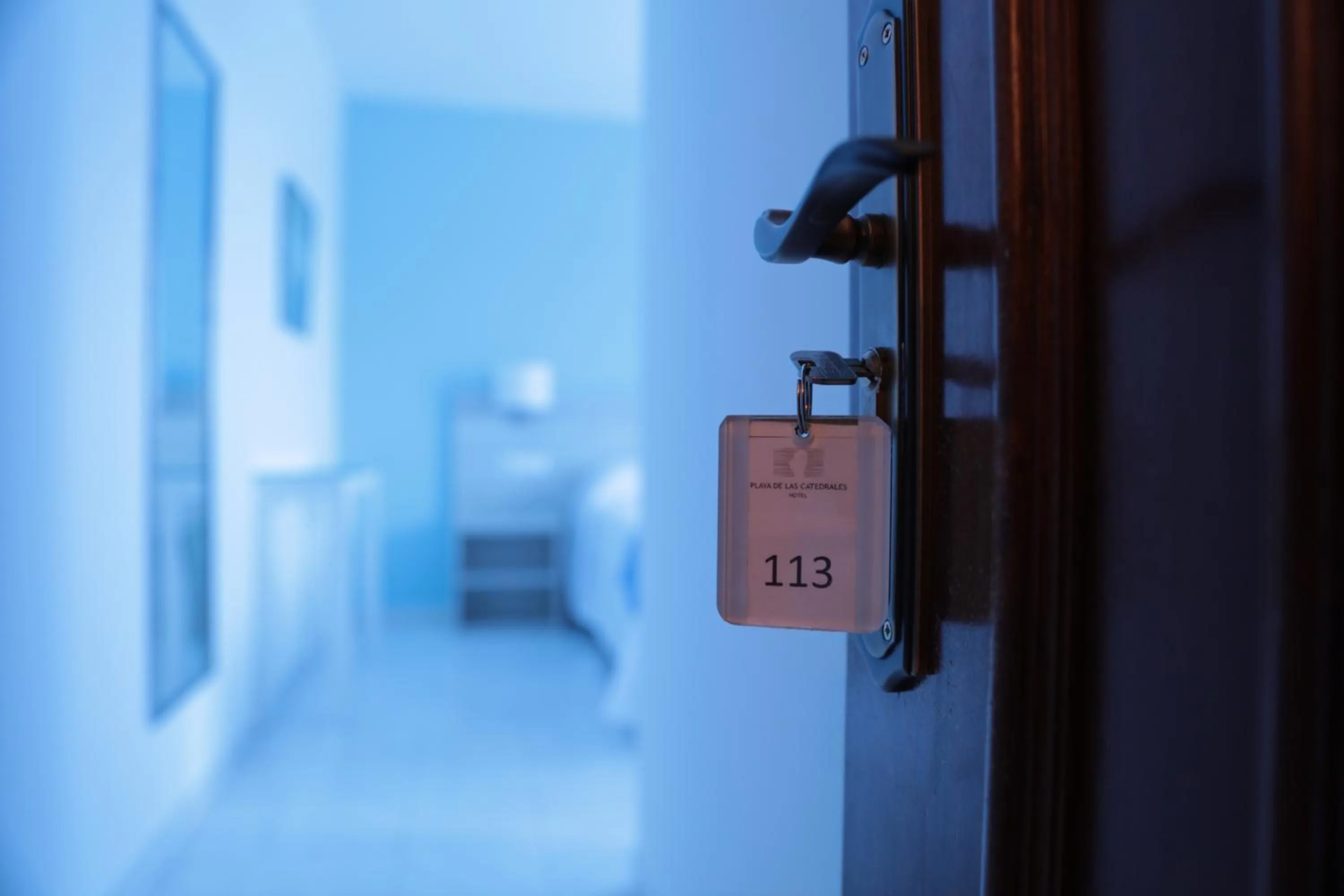 Bedroom in Hotel Playa de las Catedrales