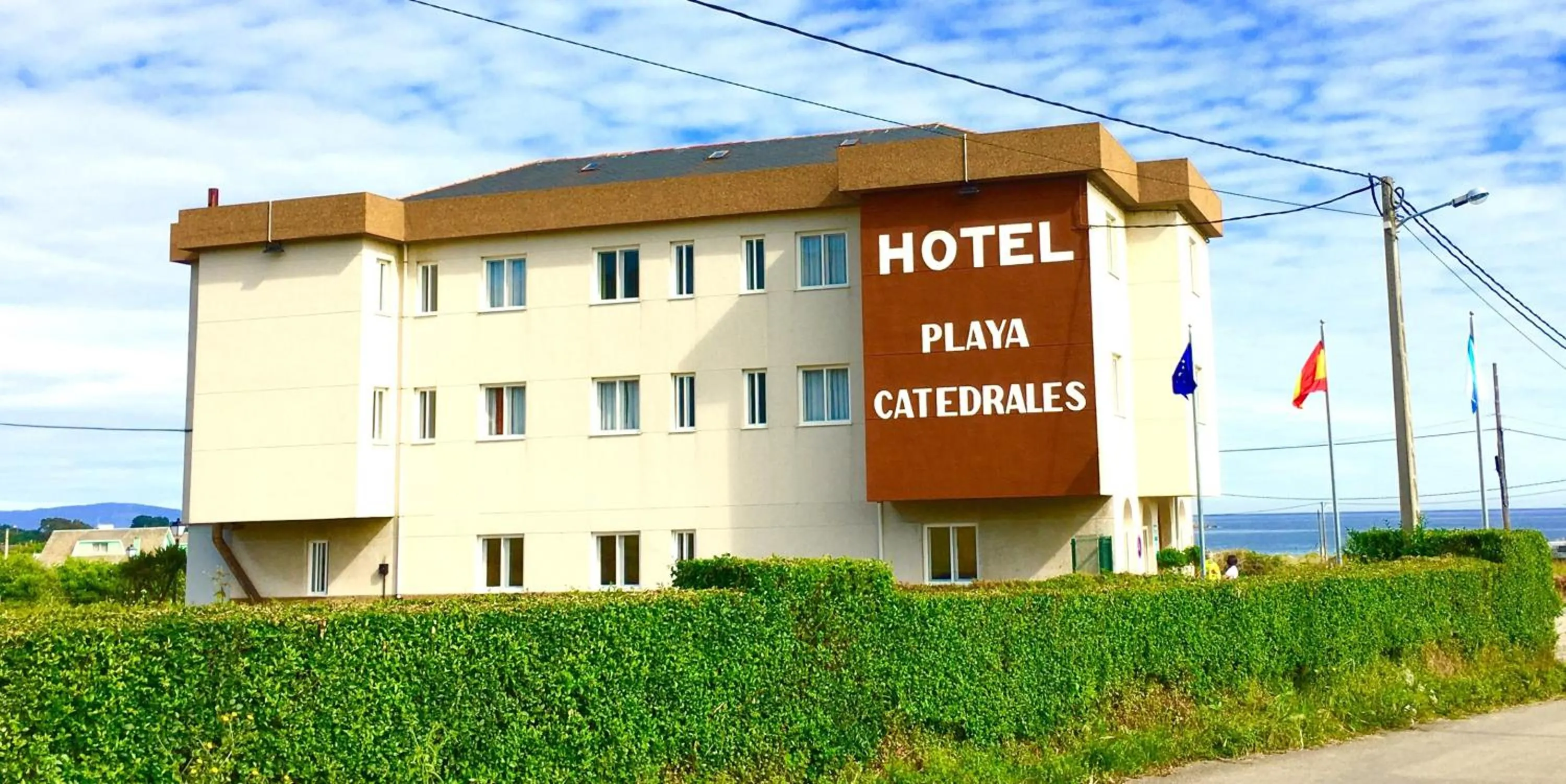 Facade/entrance in Hotel Playa de las Catedrales