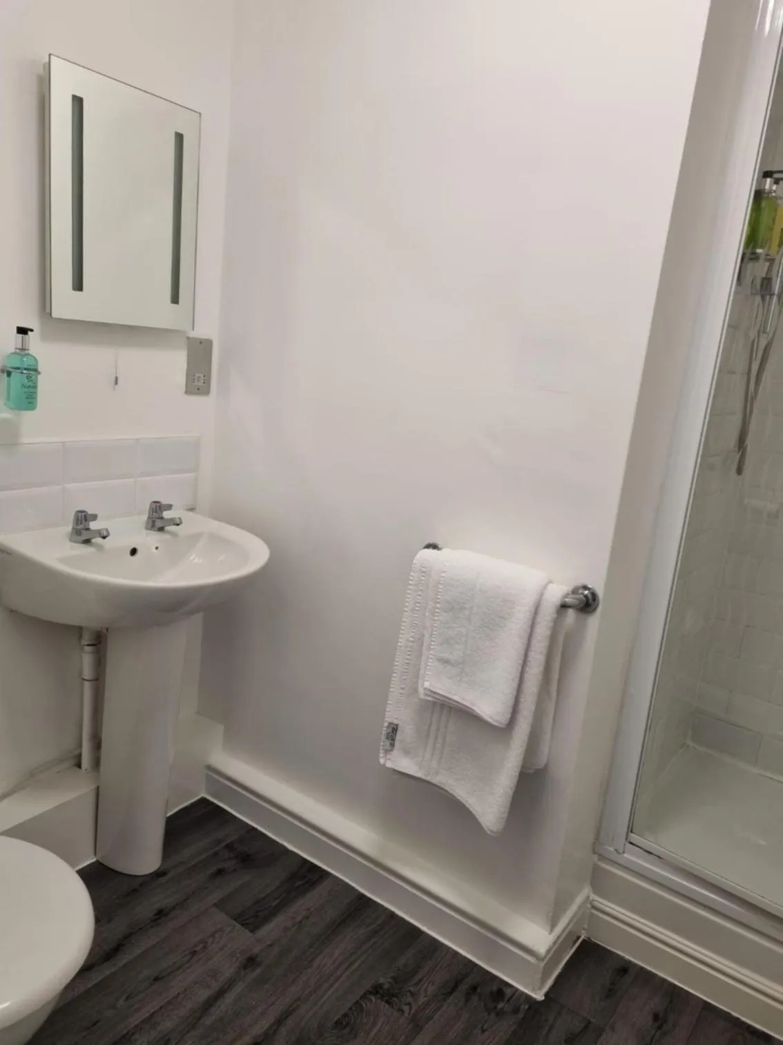 Bathroom in OYO The Leven