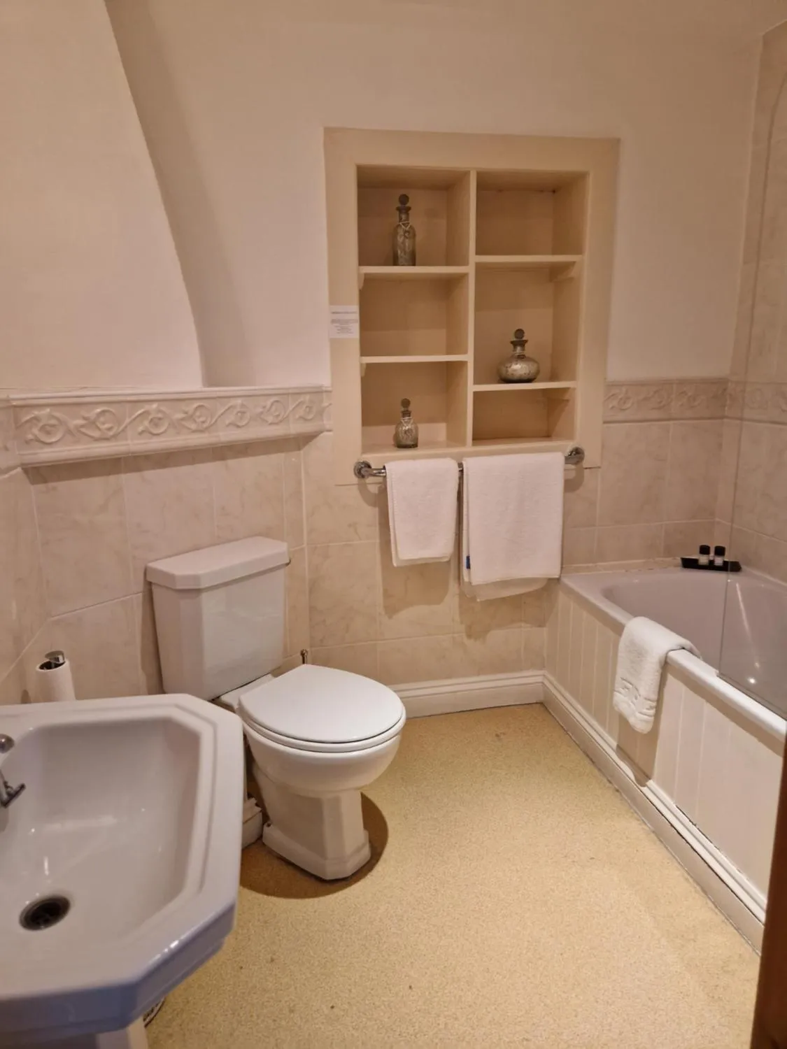 Bathroom in OYO The Leven