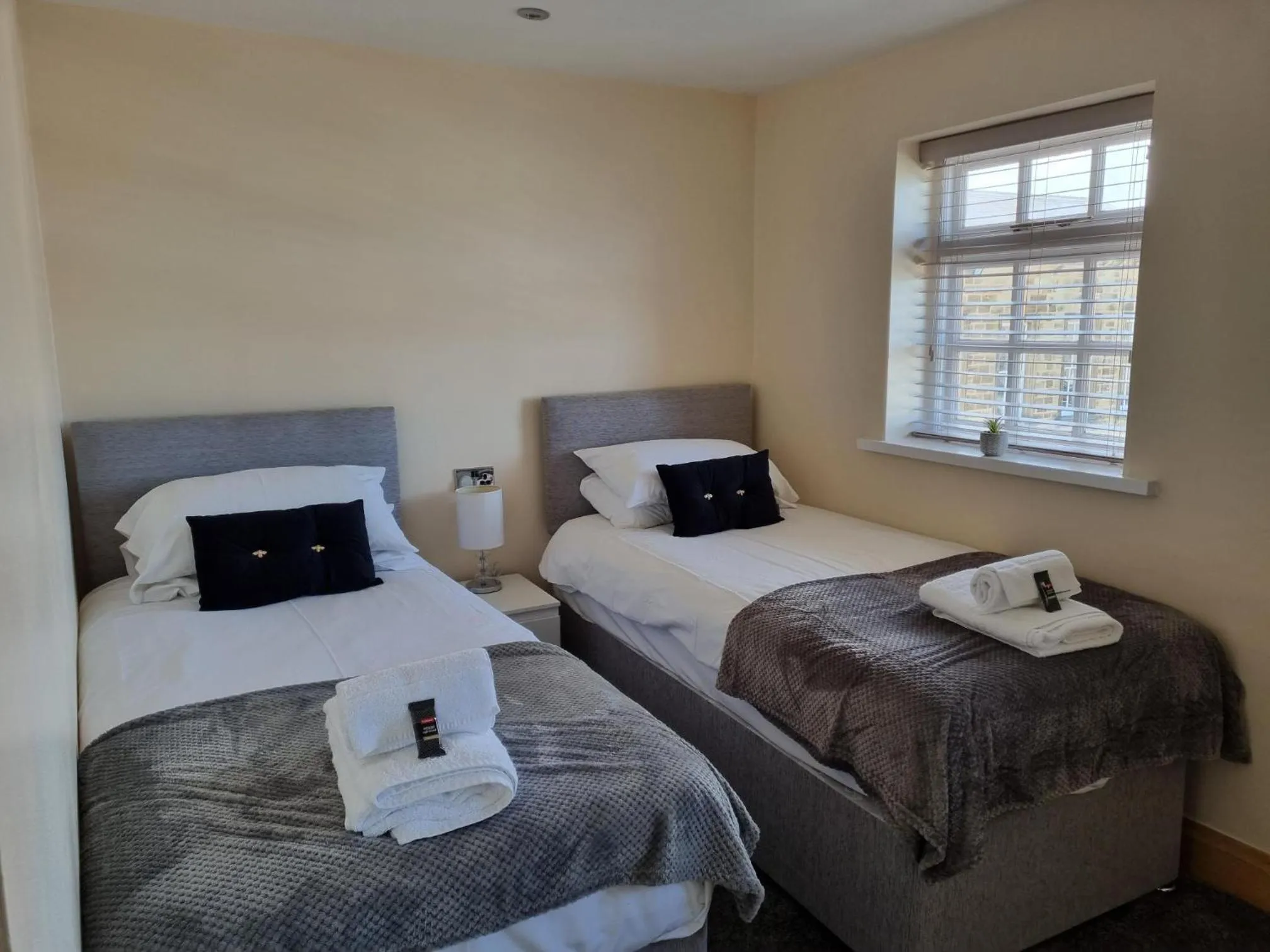 Bedroom, Bed in OYO The Leven