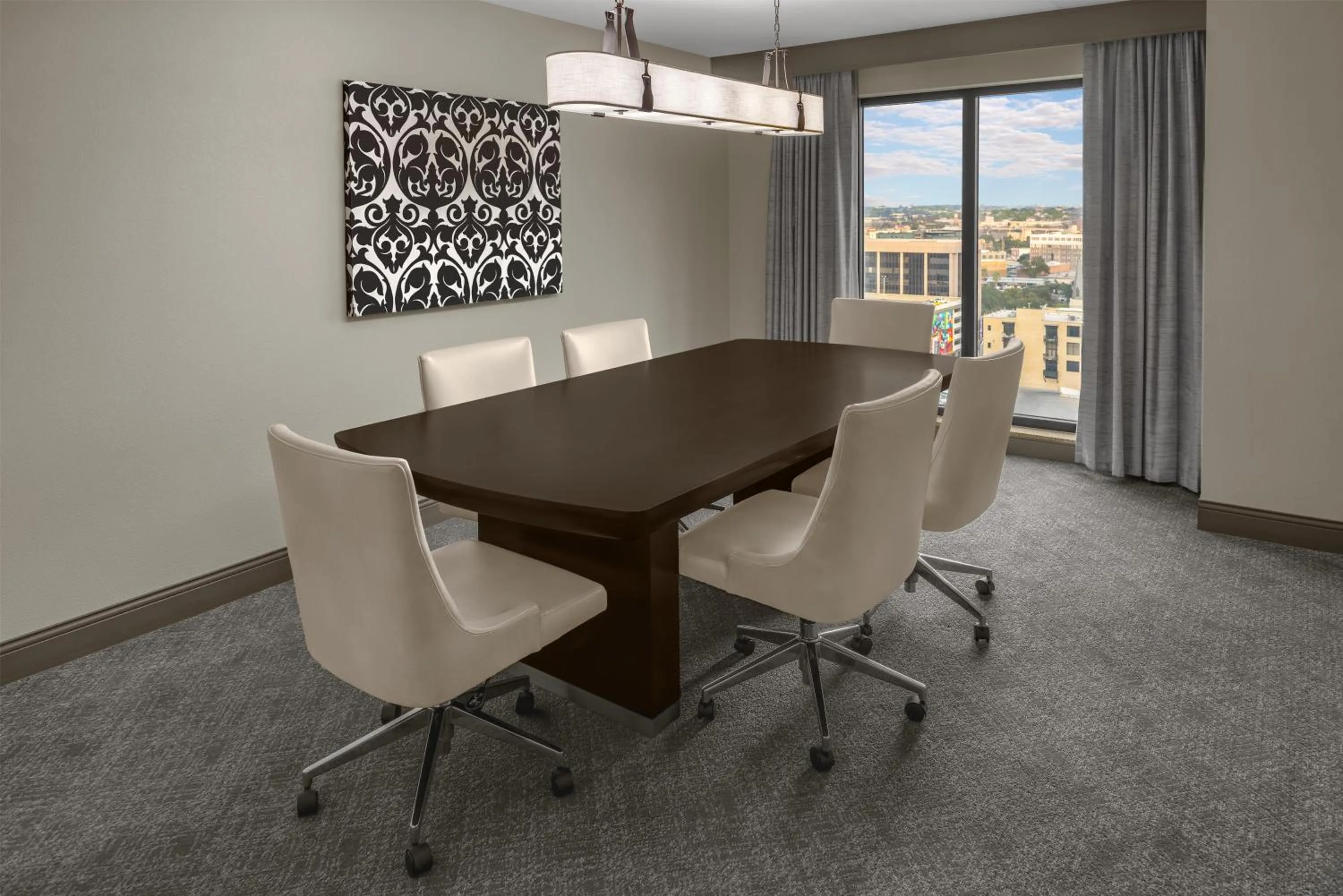 Photo of the whole room in Embassy Suites San Antonio Riverwalk-Downtown