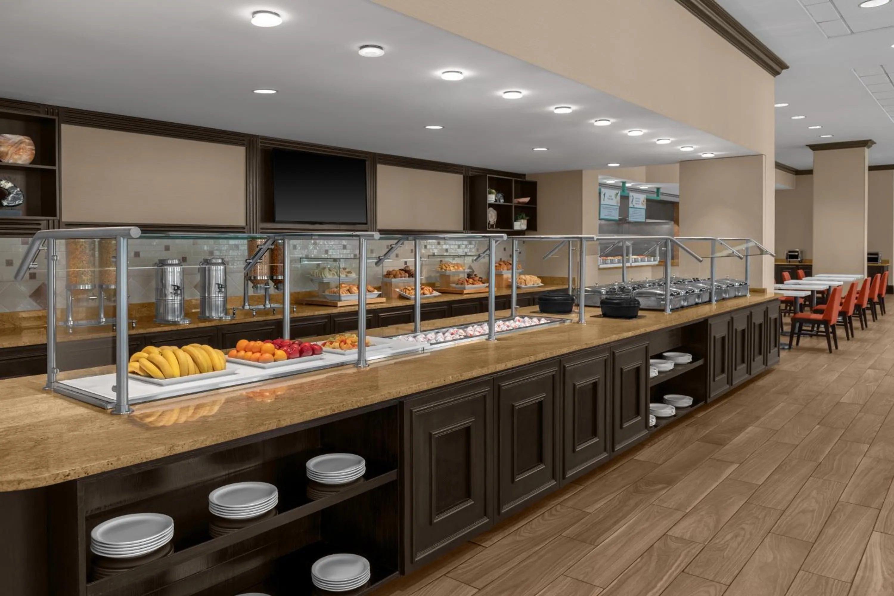 Buffet breakfast in Embassy Suites San Antonio Riverwalk-Downtown